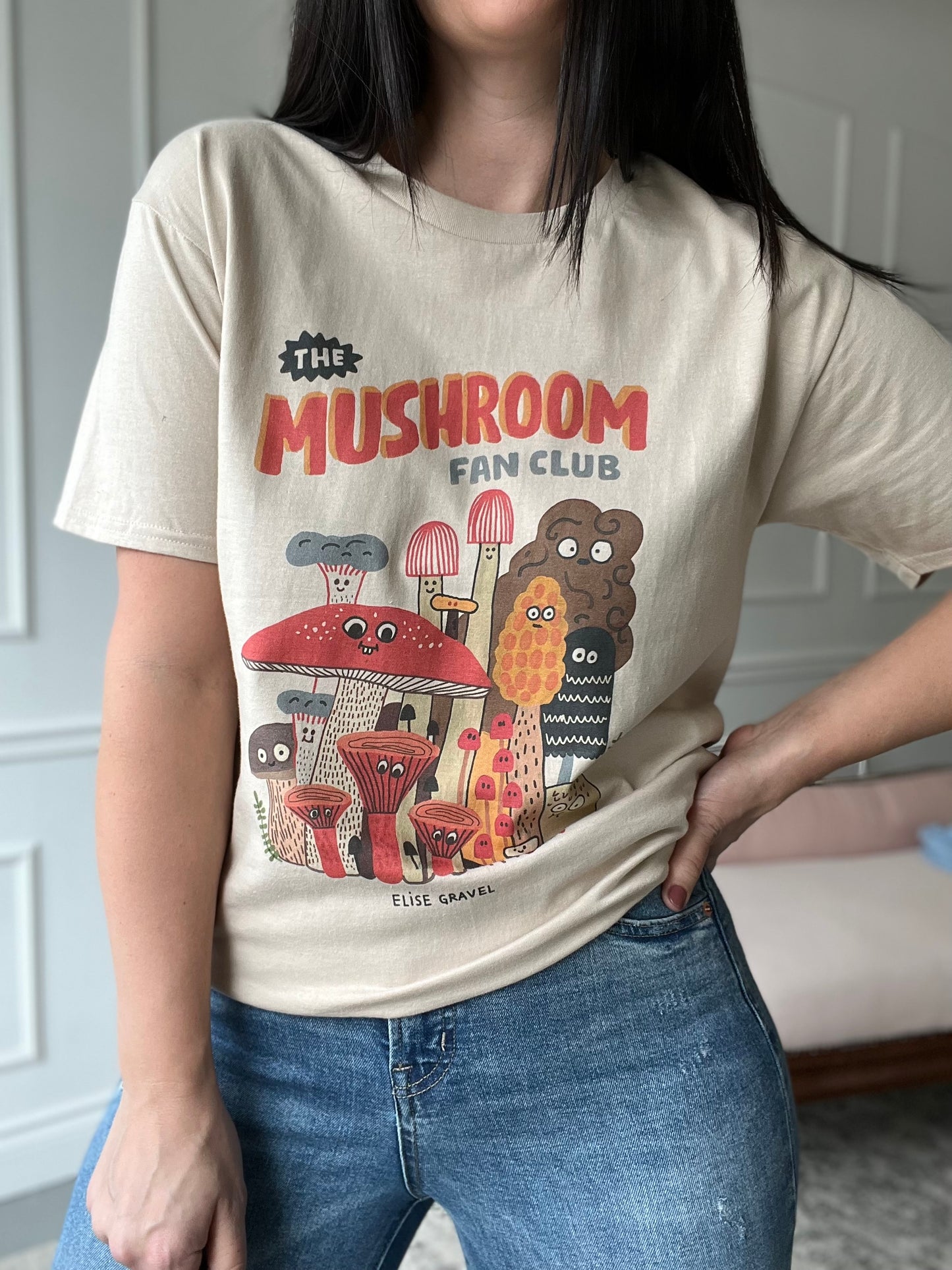 Mushroom Club Tee - Size L