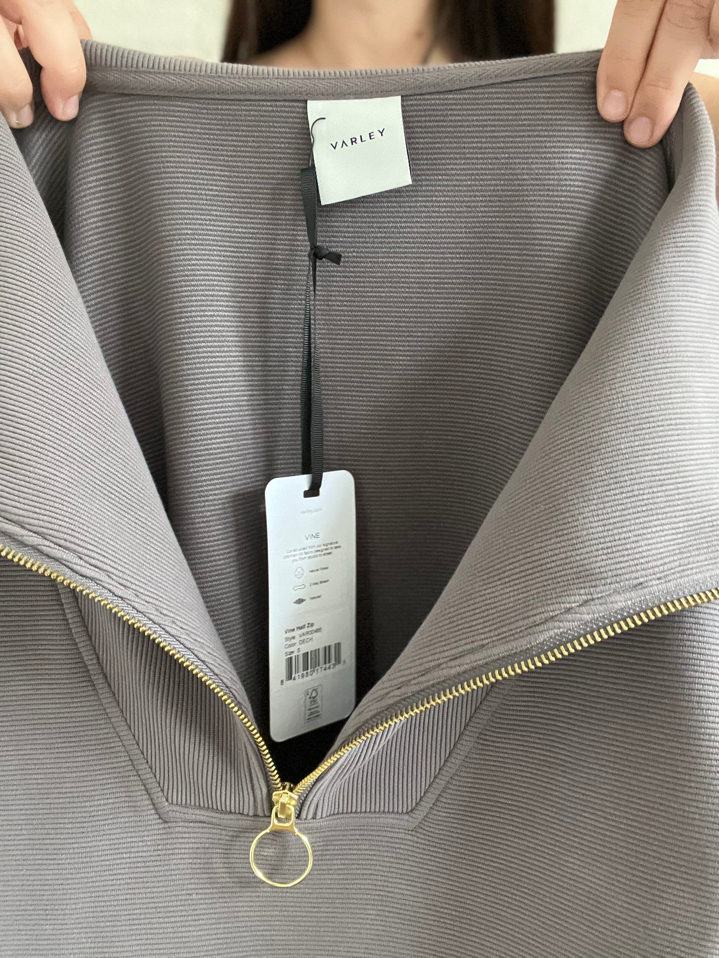 Varley Half Zip Sweater - Size S