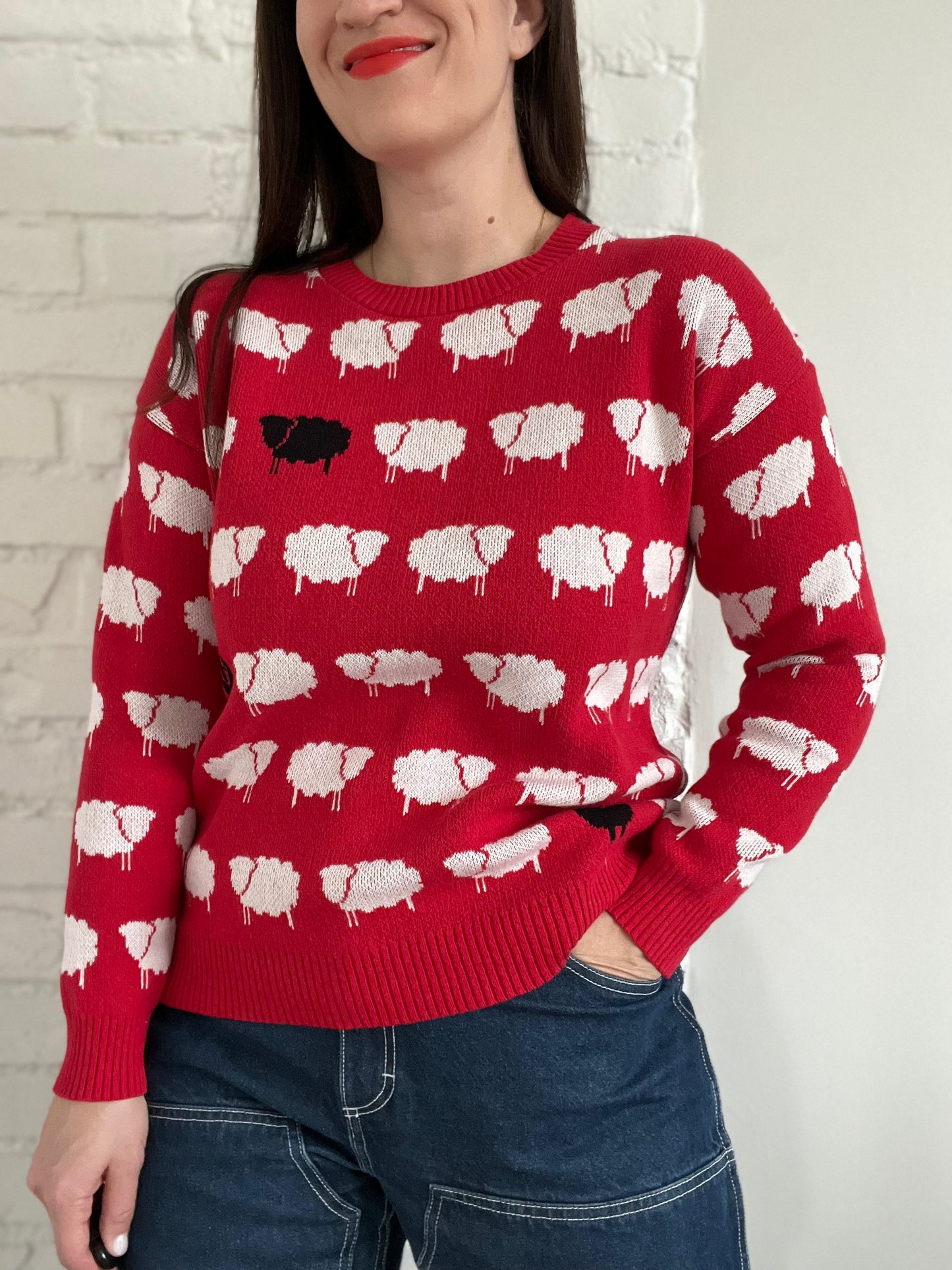 Princess "D" Sheep Inspired Sweater - M