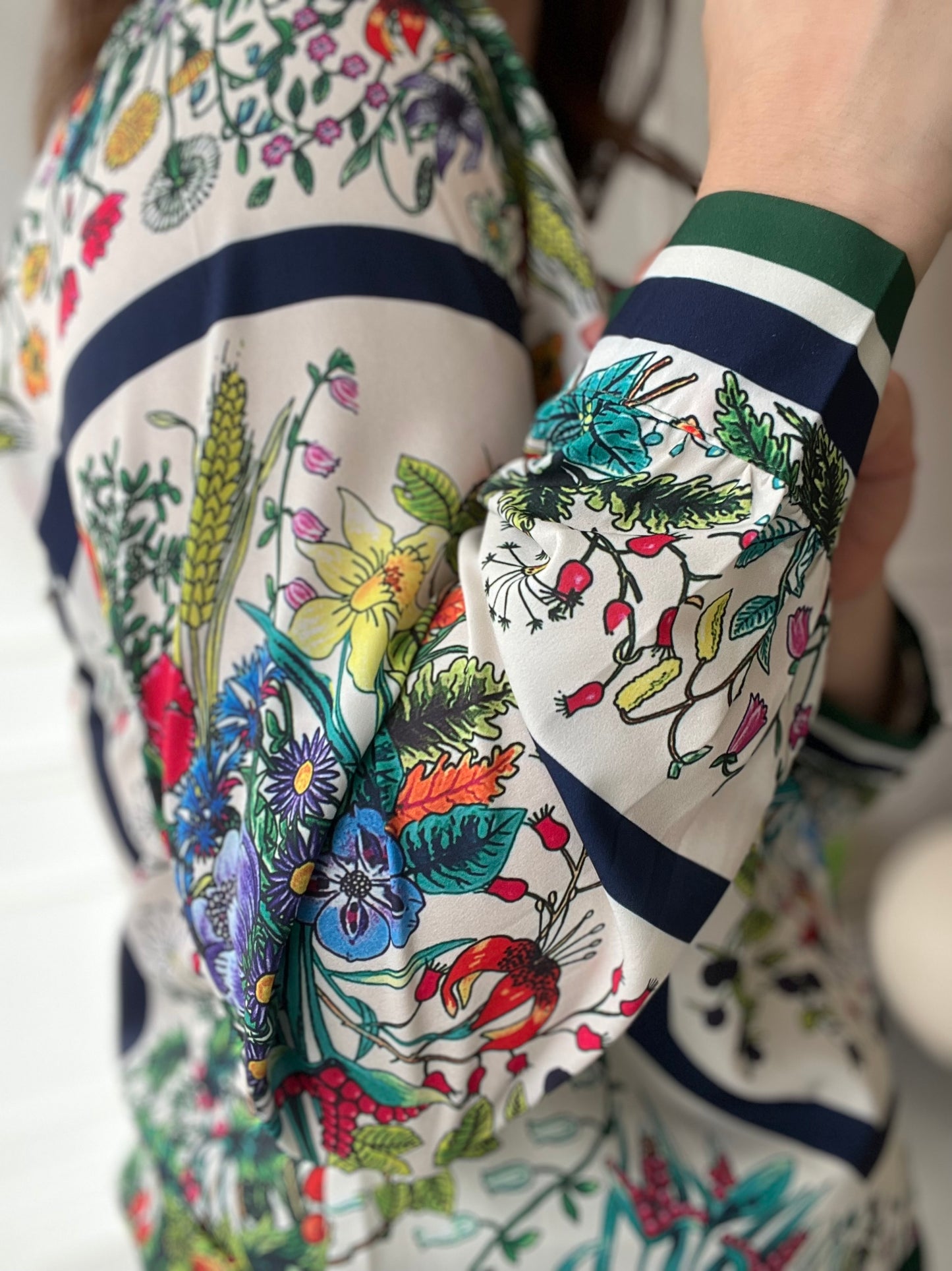 Garden Floral Button Up - Size L