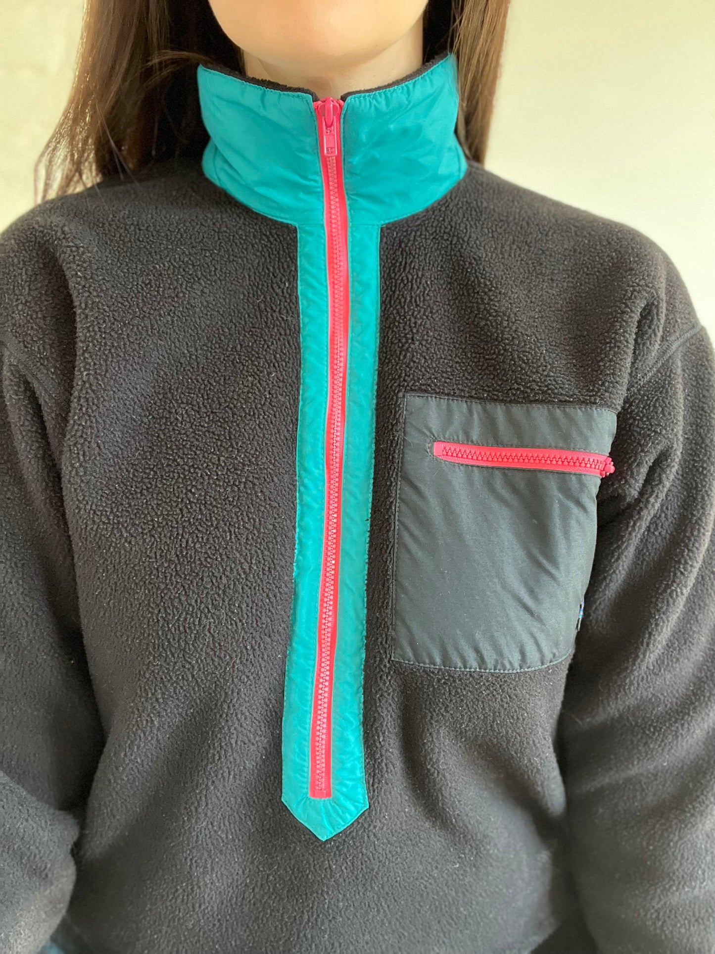 Vintage 90s OG Neon Patagonia Fleece - Size S/M