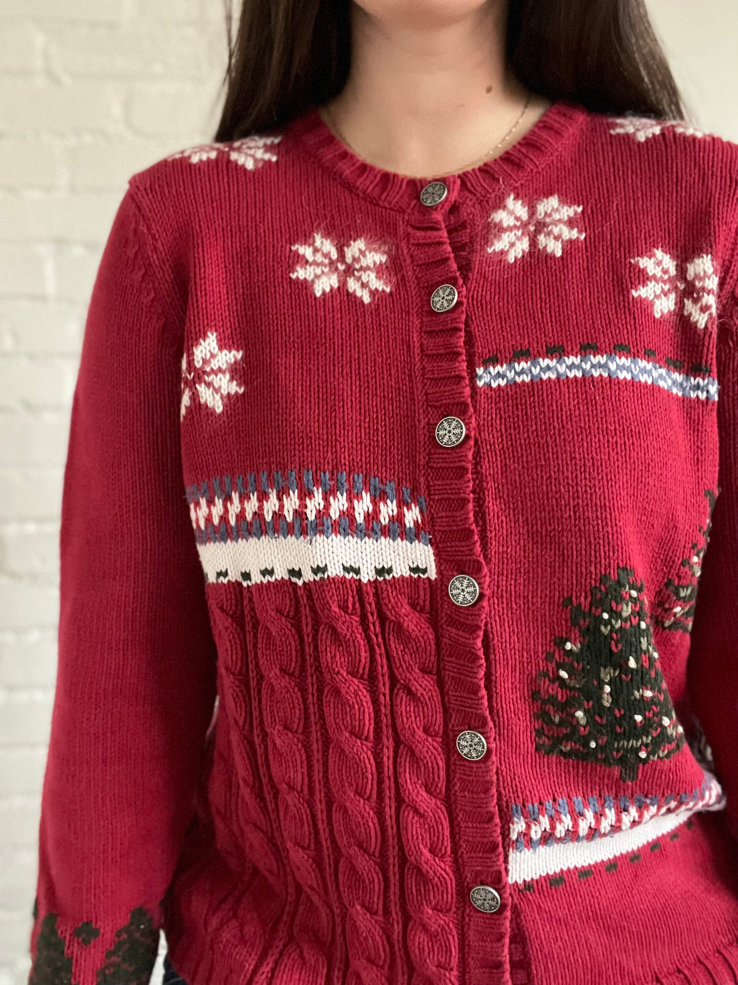 Vintage Northern Reflections Cardigan - M/L