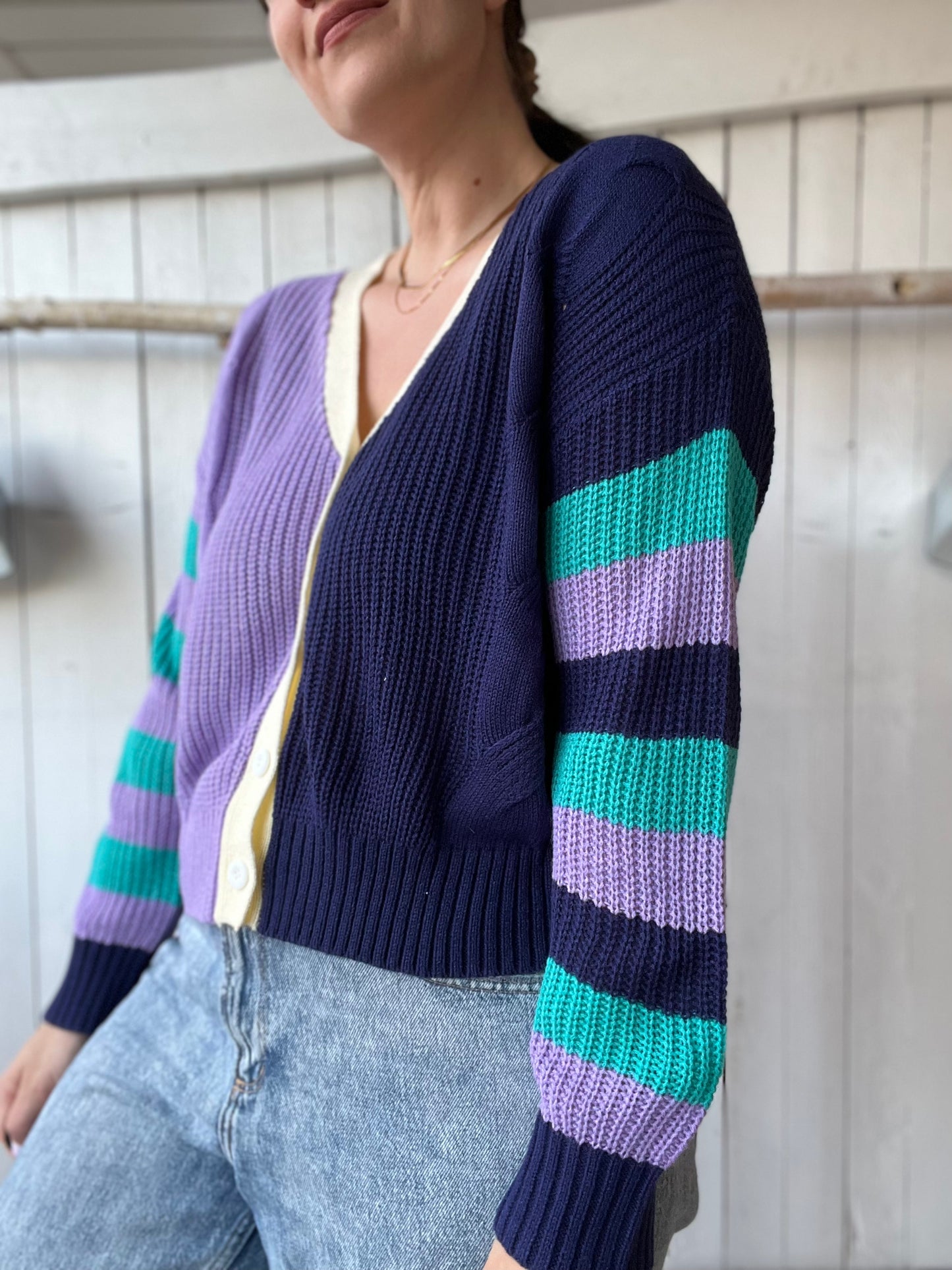 Preppy Cardigan - Size M