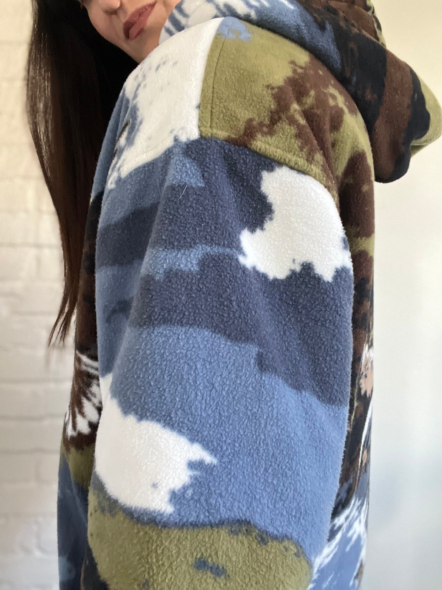 Bald Eagle Sherpa Puffer Fleece - XL/XXL