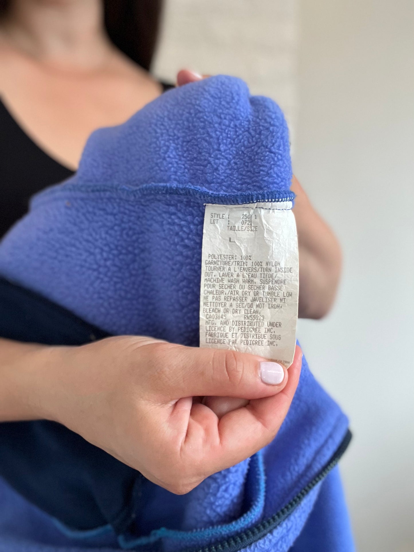 Purple Patagonia Fleece Zip Up - Size L