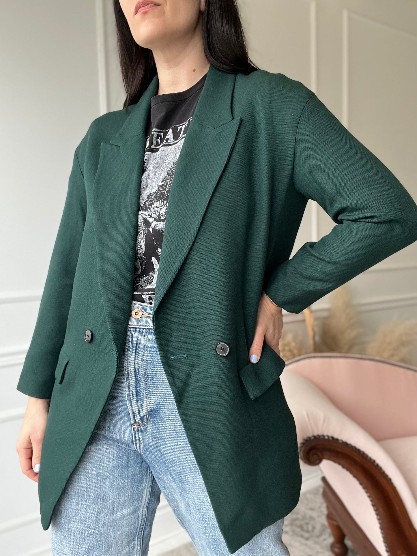 Double Breasted "Masters" Jacket - Size M