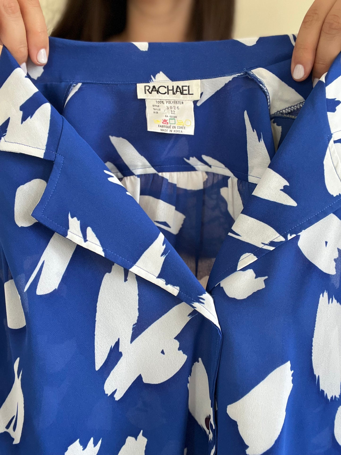 Abstract Art Blouse - Size M/L