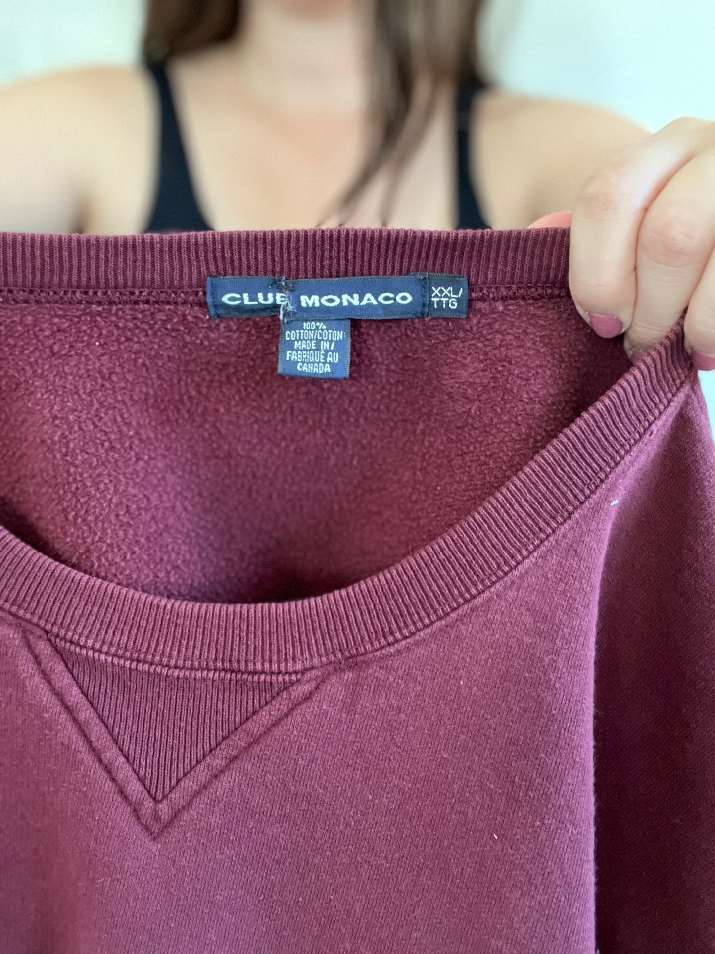 Vintage Club Monaco Crewneck - Size XXL