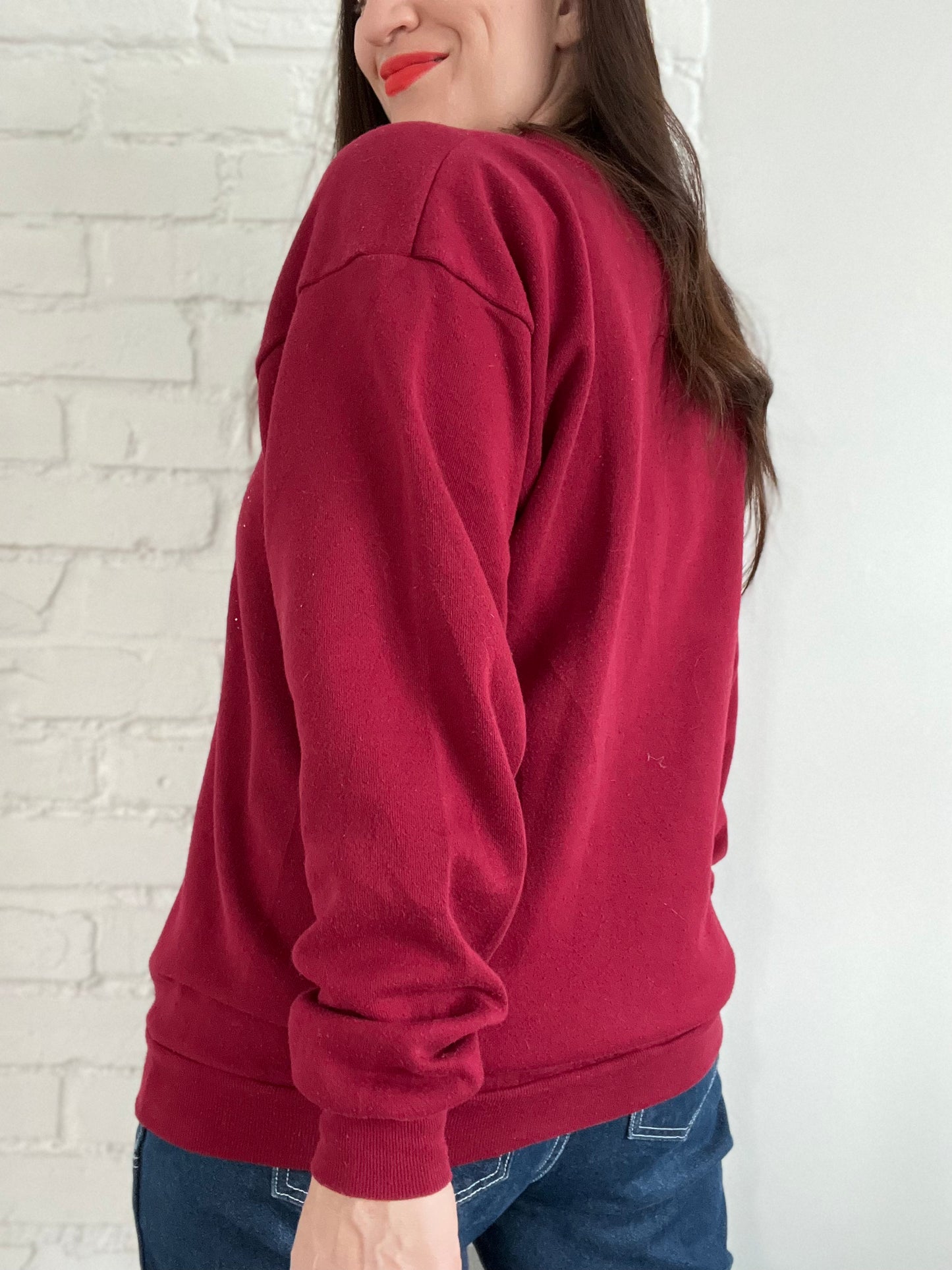 Northern Shrike & Bunnies Crewneck - L