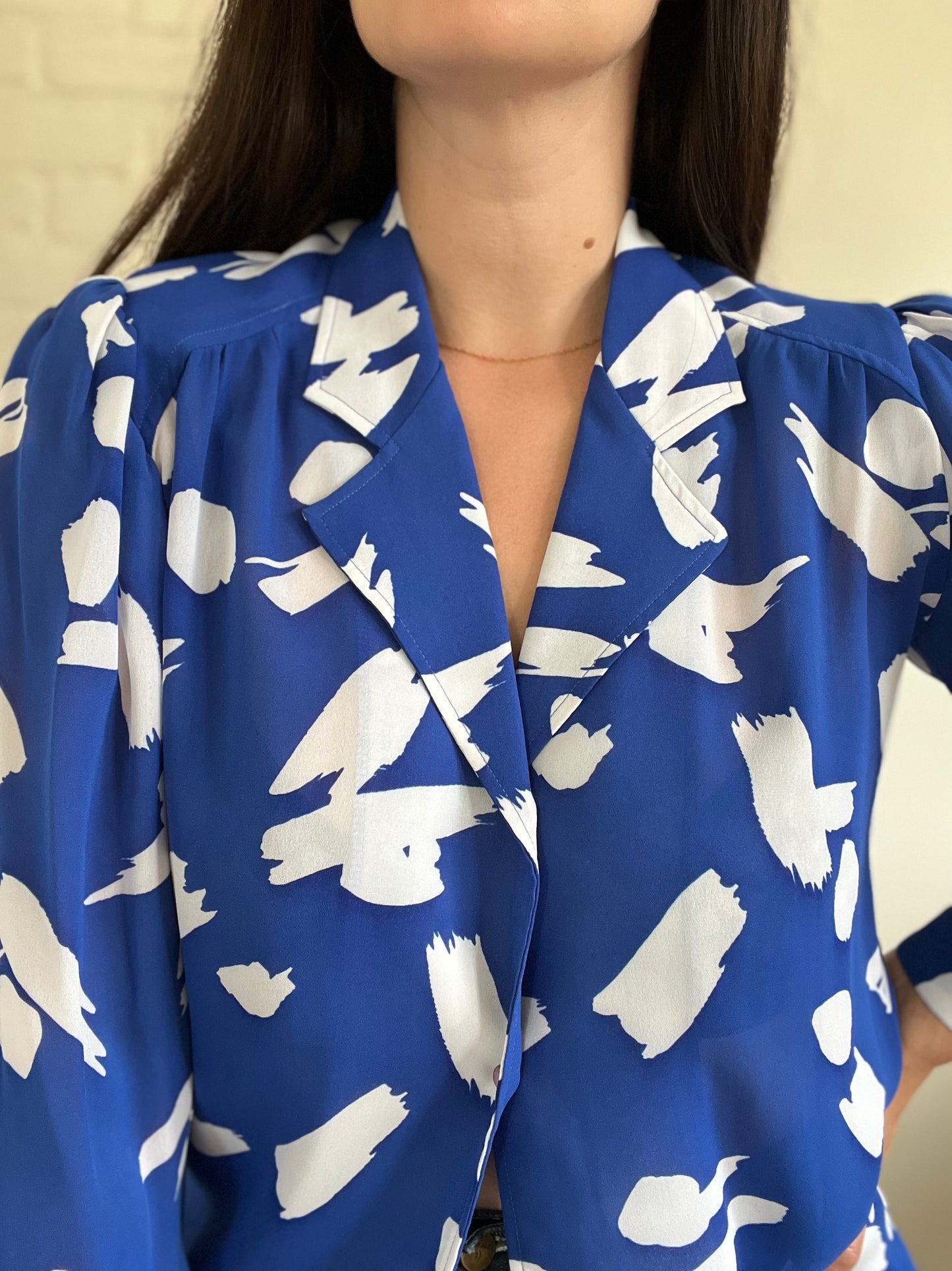 Abstract Art Blouse - Size M/L