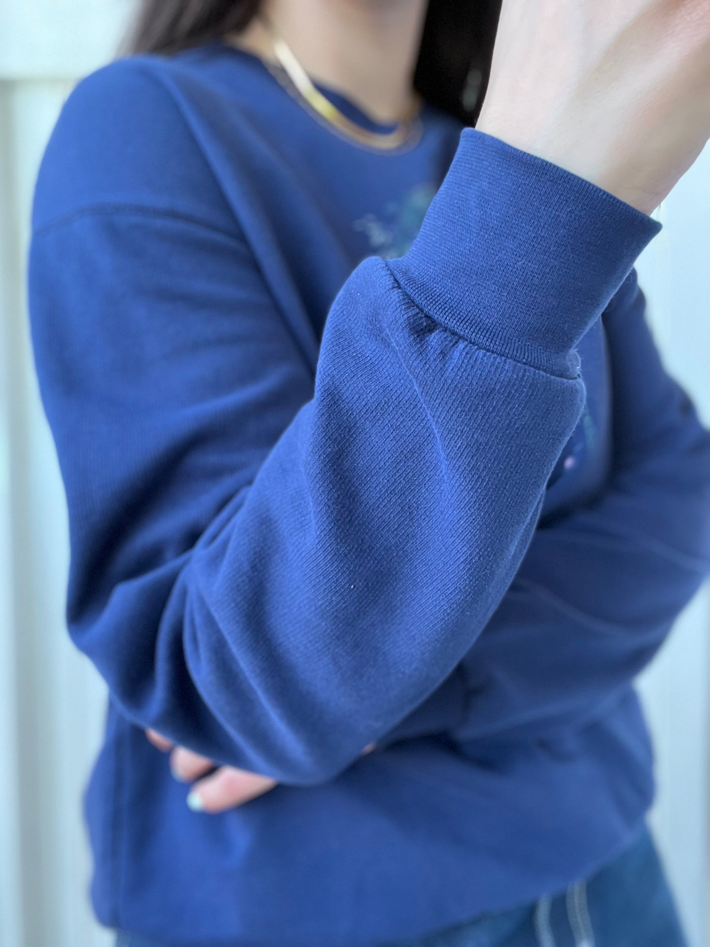 Northern Reflections Navy Sweater - Size L