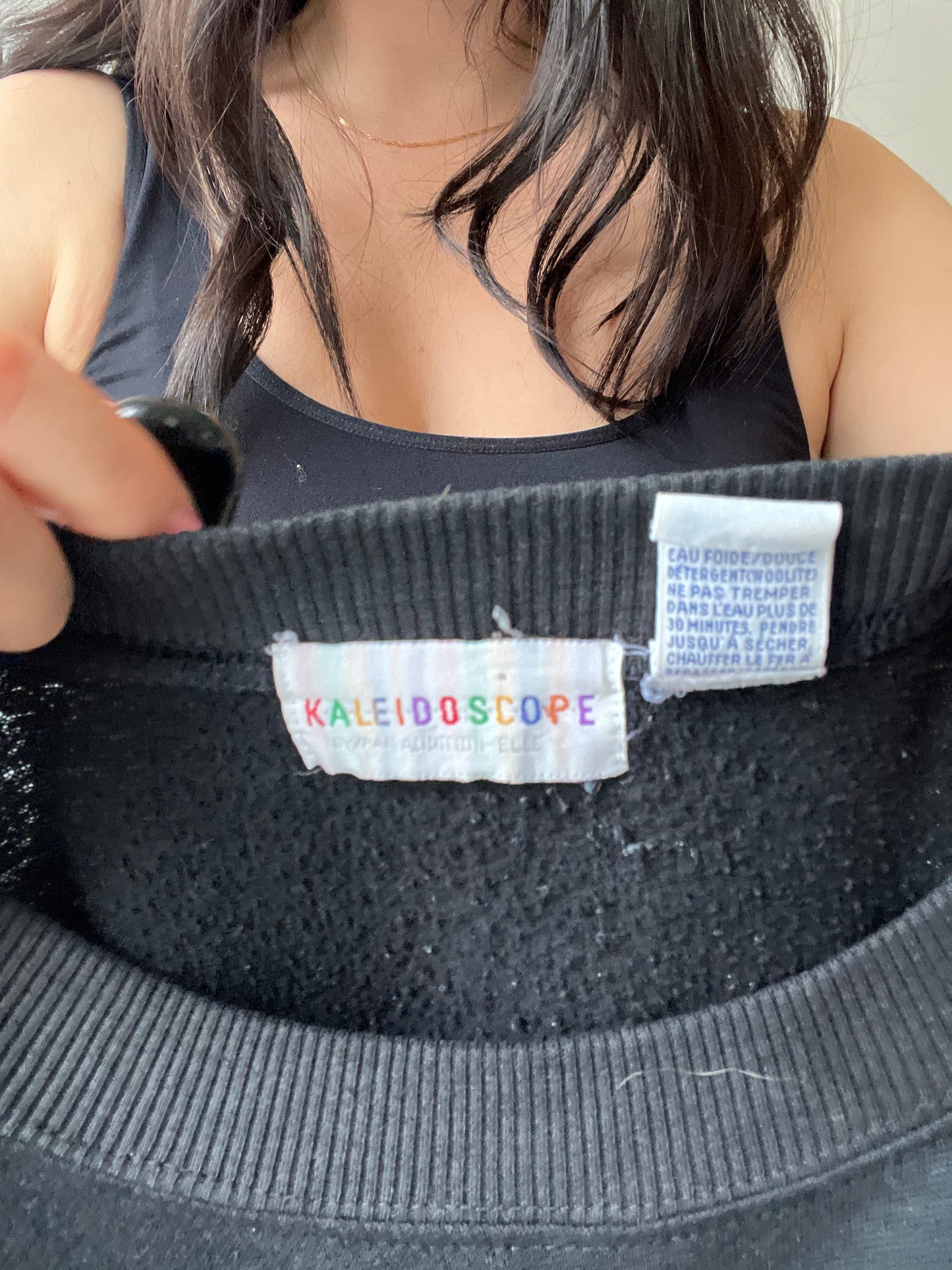 Satin Pink Tropical Flower Sweater - Size XXL