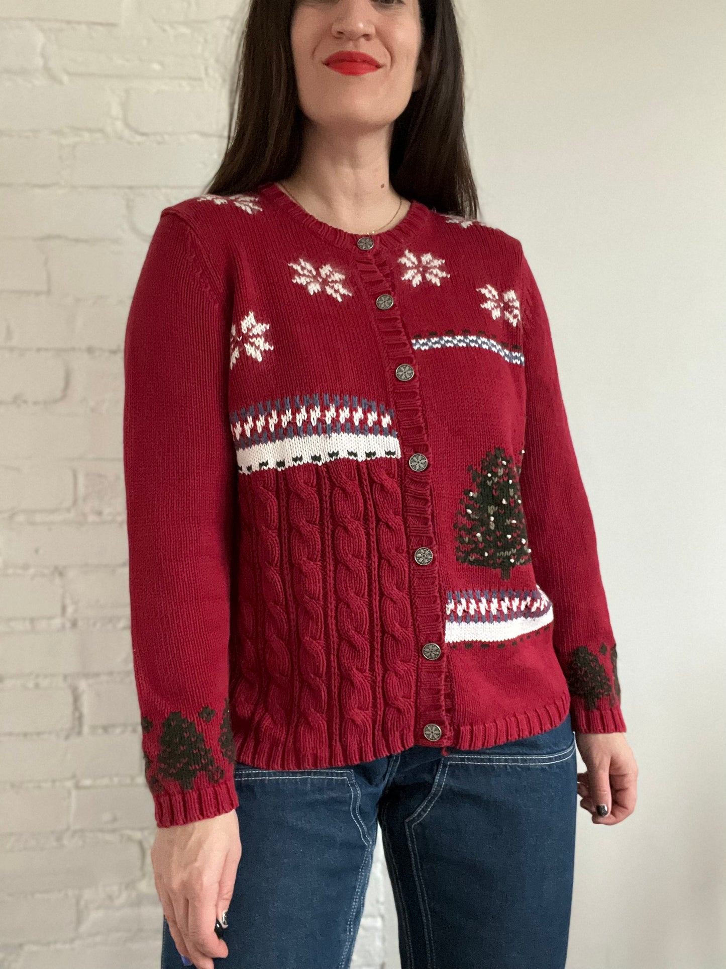 Vintage Northern Reflections Cardigan - M/L