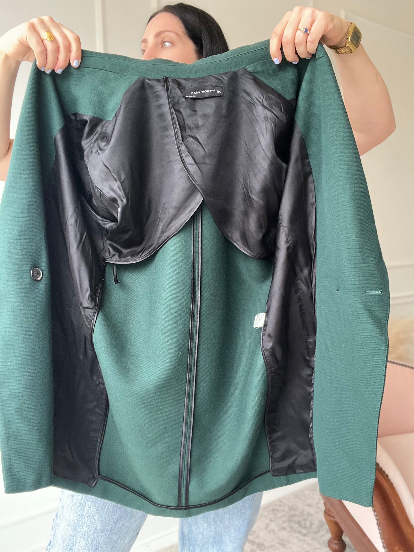 Double Breasted "Masters" Jacket - Size M