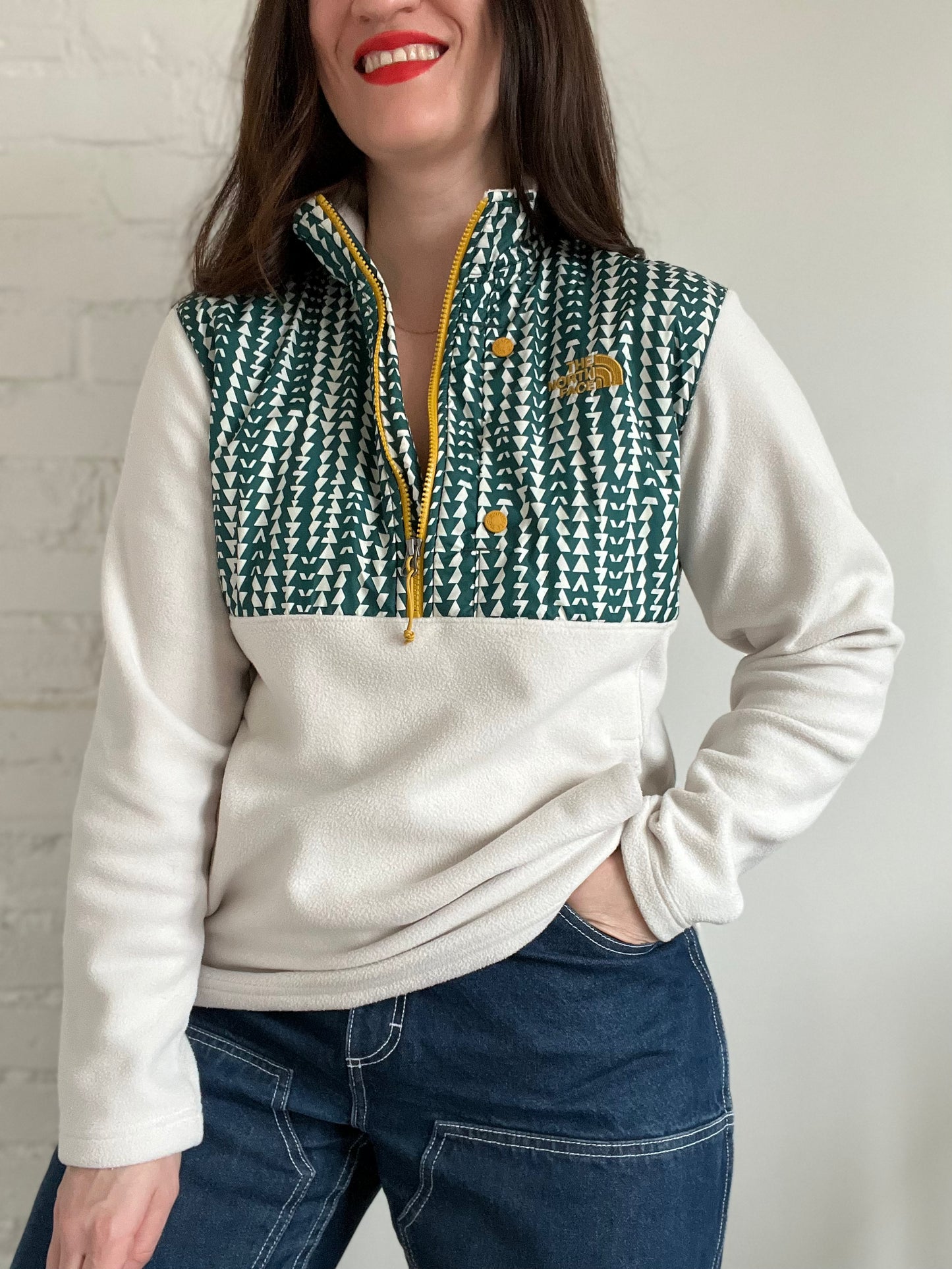 North Face Forest Quarter Zip - M