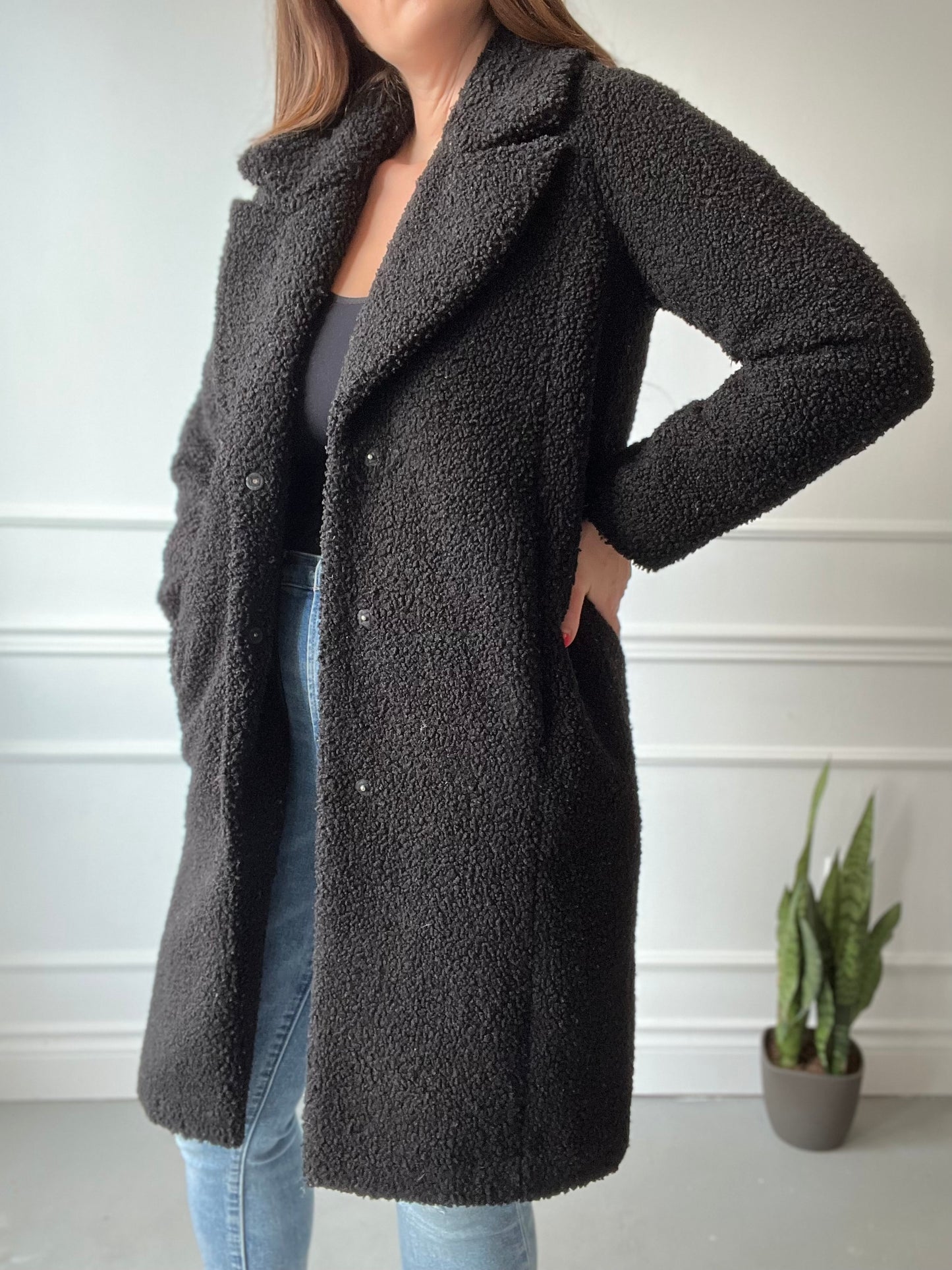 Cozy Teddy Car Coat - Size XS/S