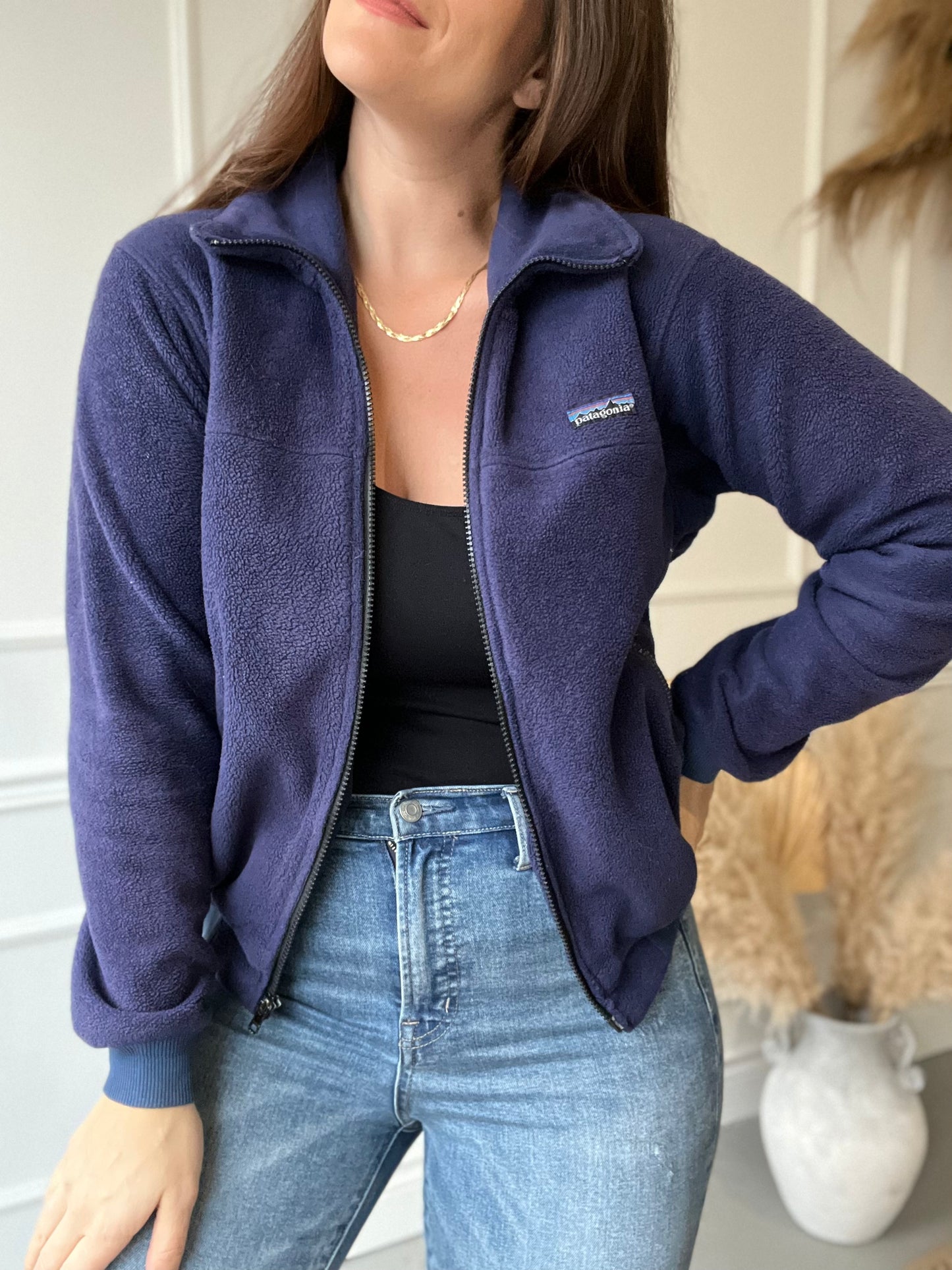 Vintage Patagonia Fleece Zip - Size S/M
