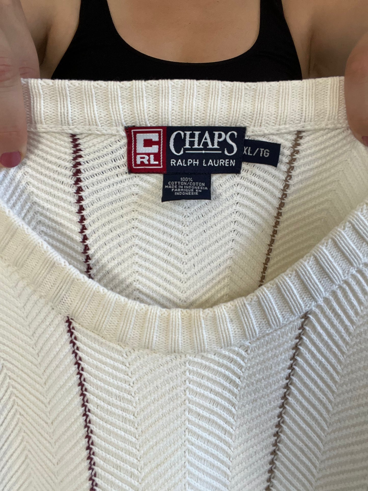 Vintage Ralph Lauren Knit Sweater - Size XL/XXL