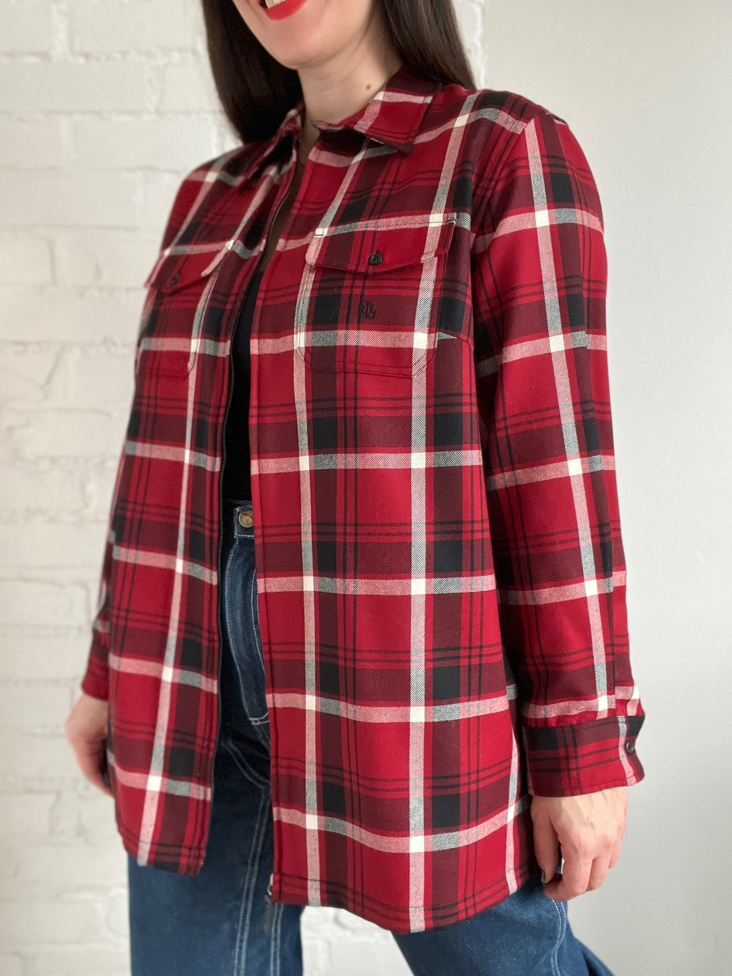Ralph Lauren Plaid Shacket - XXL