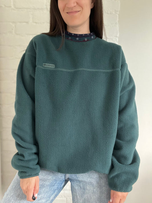 Columbia Hunter Green Fleece - Size L/XL