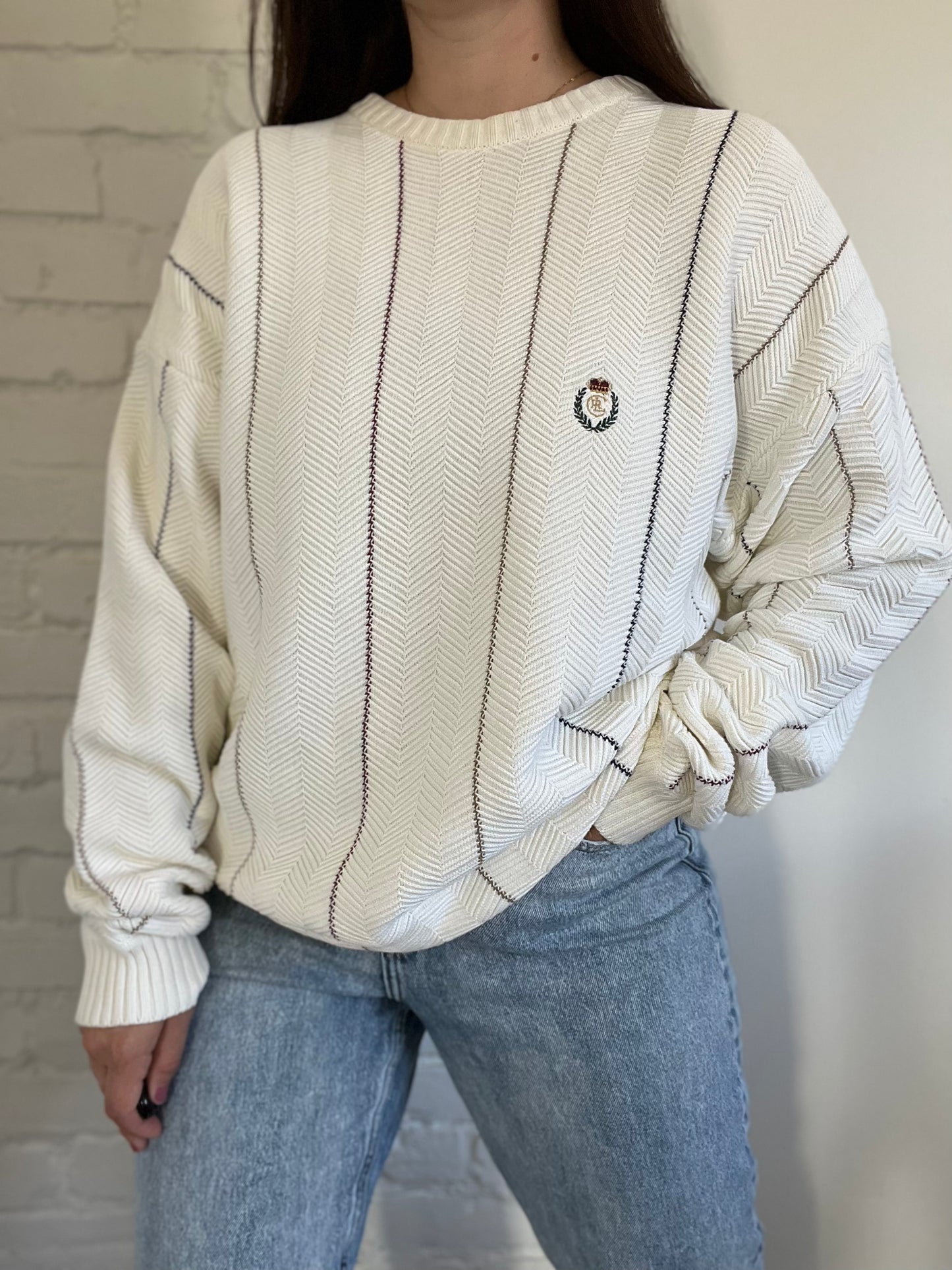 Vintage Ralph Lauren Knit Sweater - Size XL/XXL