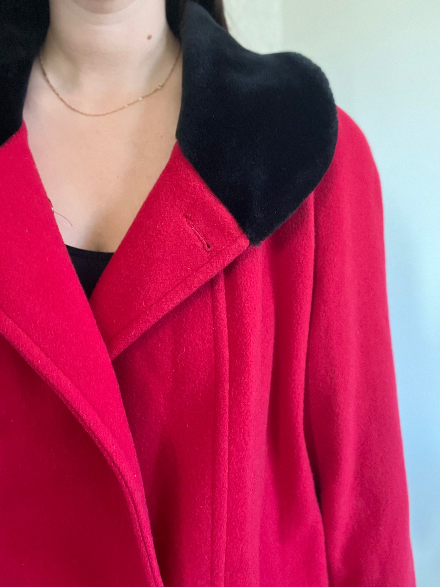 Bright Poppy Swing Jacket - Size L