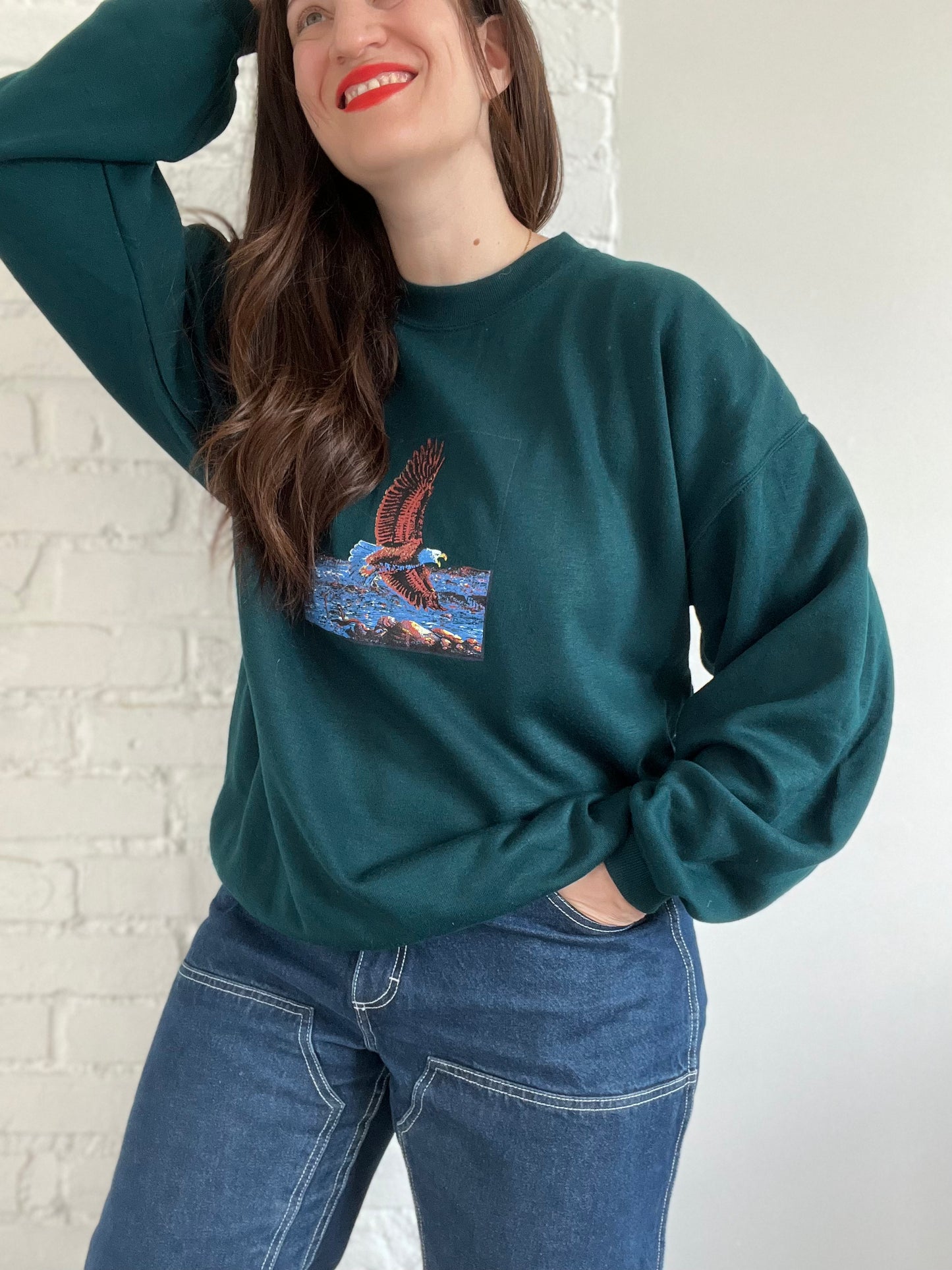 Vintage Cape Cod Eagle Sweater - XL