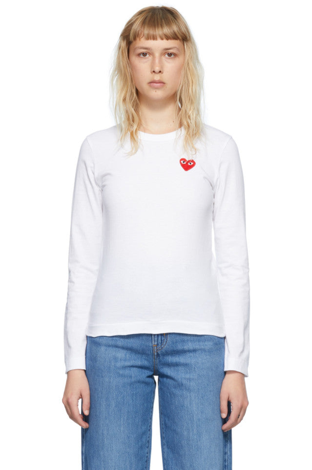 Comme Des Garçons Play Long Sleeve - Size M