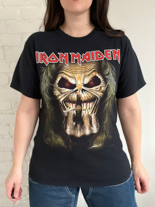 2011 Iron Maiden Final Frontier T-Shirt - Mens M
