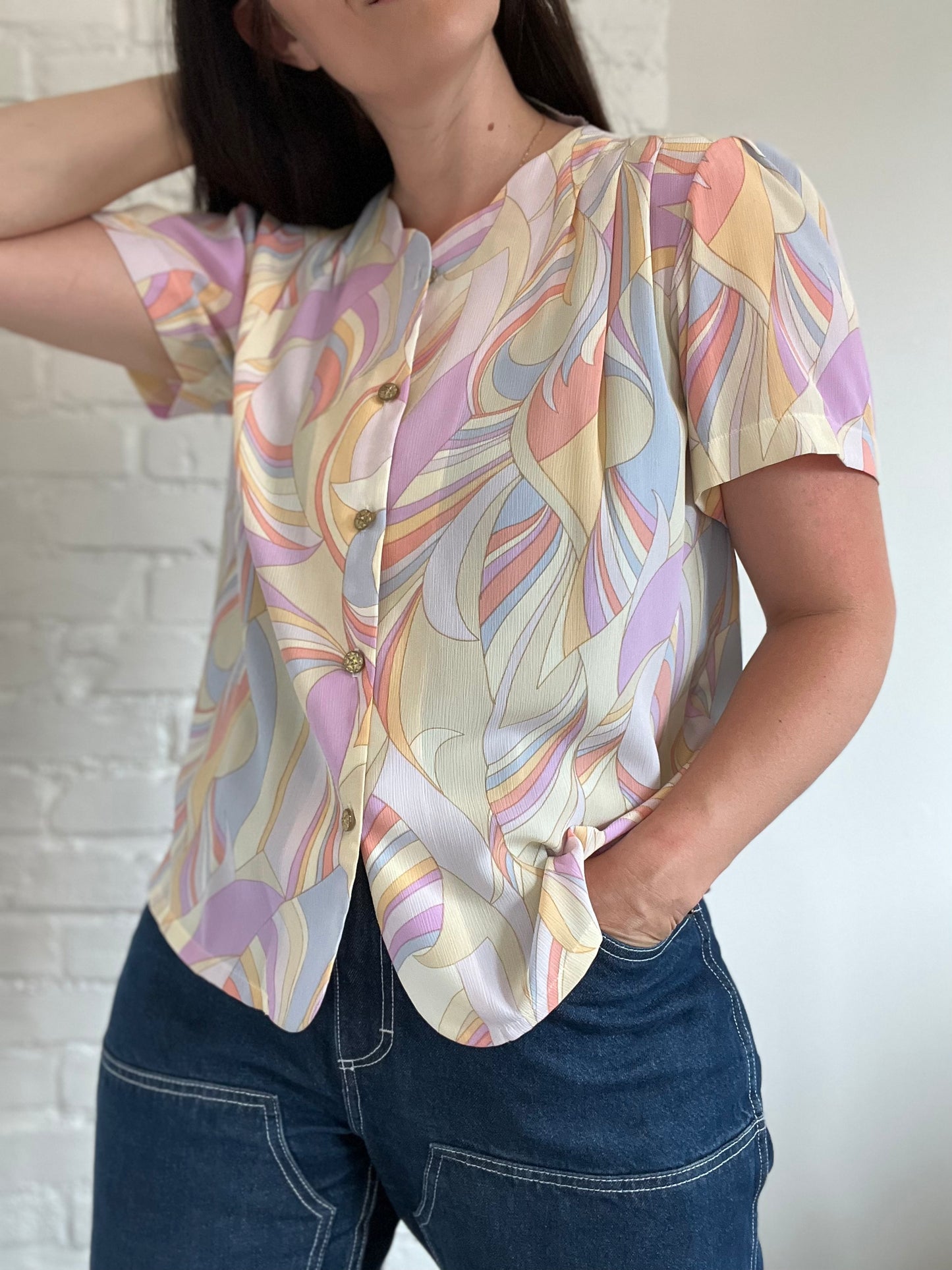 Ice Cream Swirl Shirt - Size M/L