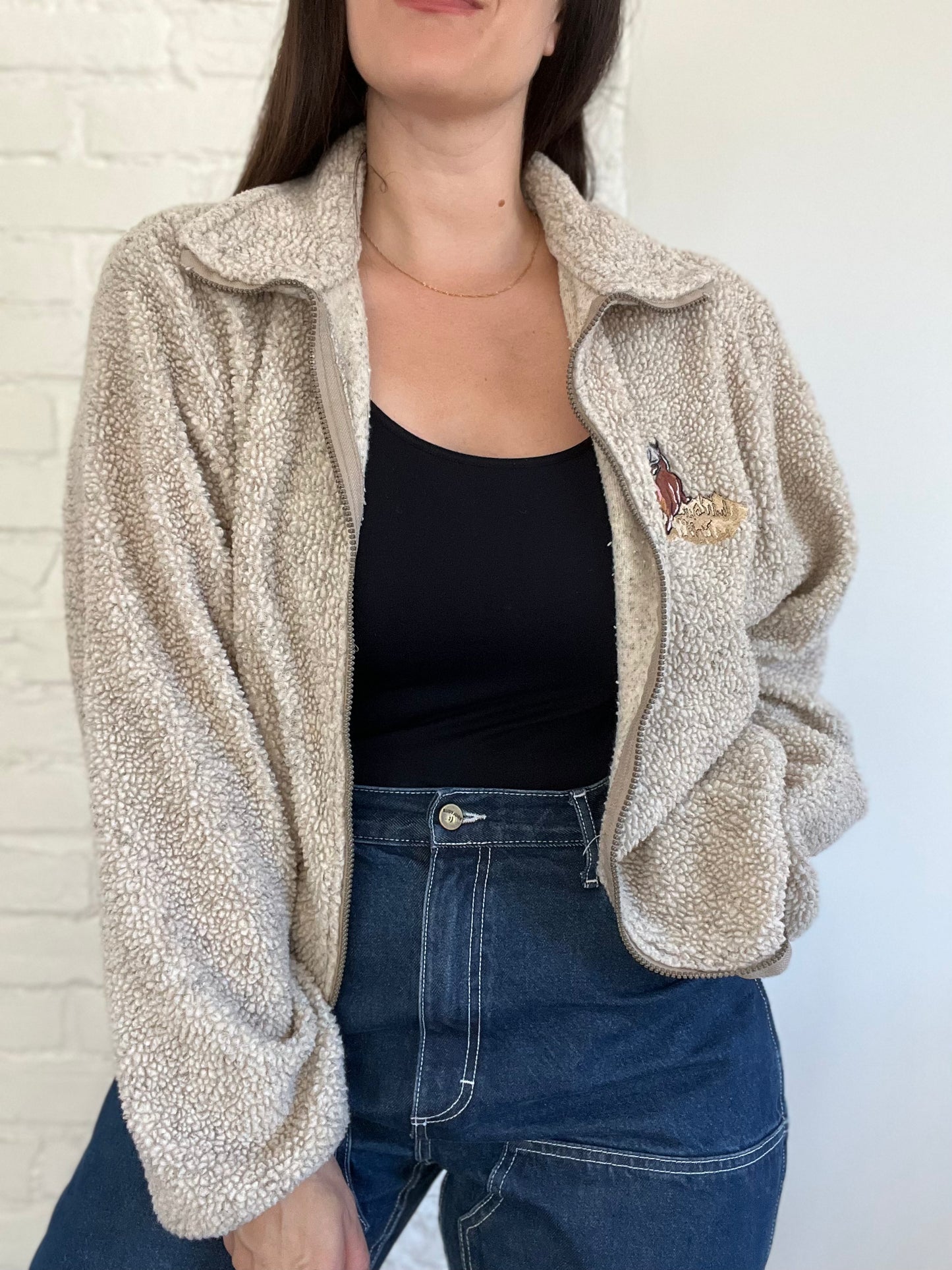 Moose Sherpa Zip Up - Size XL