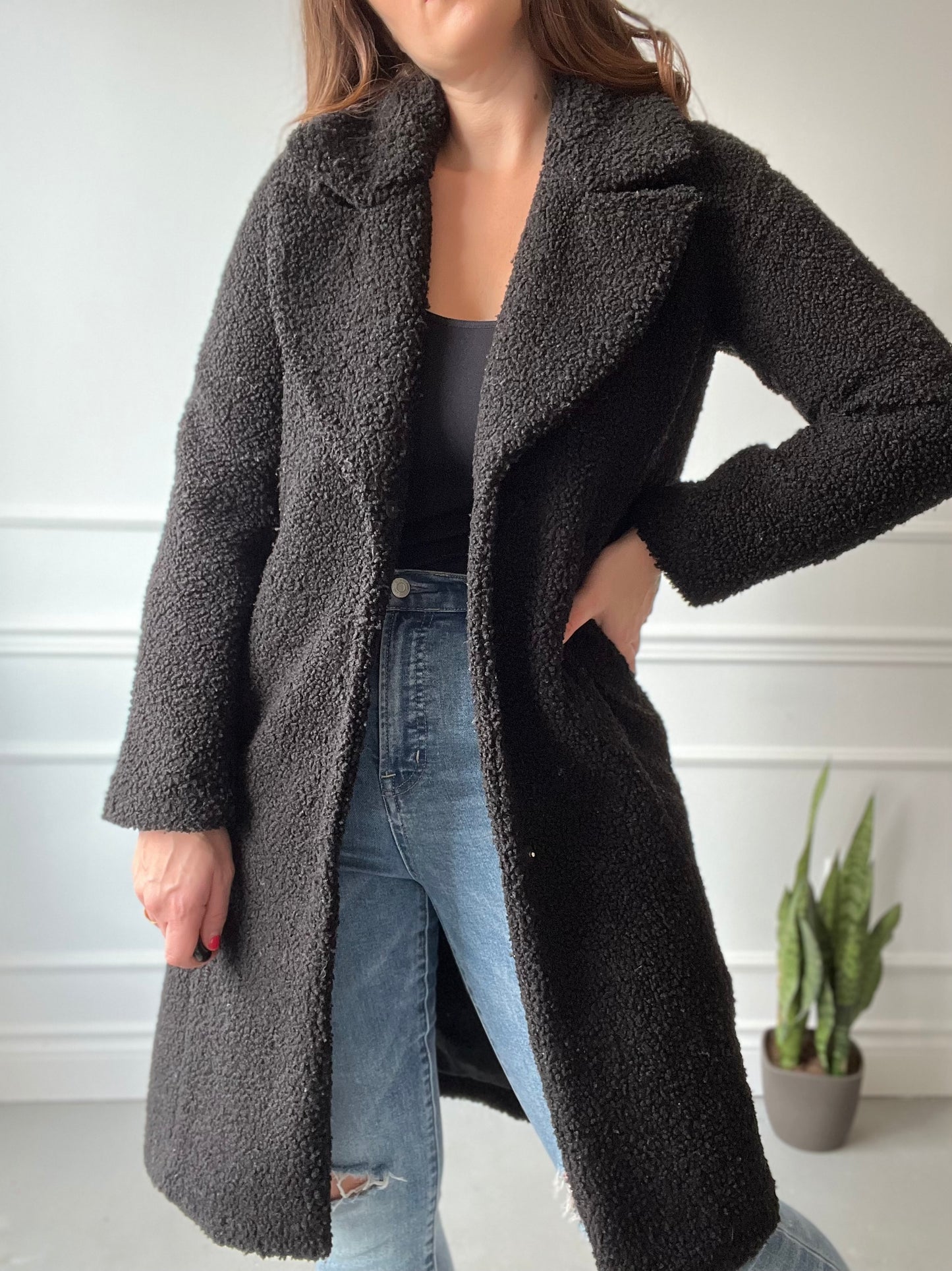 Cozy Teddy Car Coat - Size XS/S