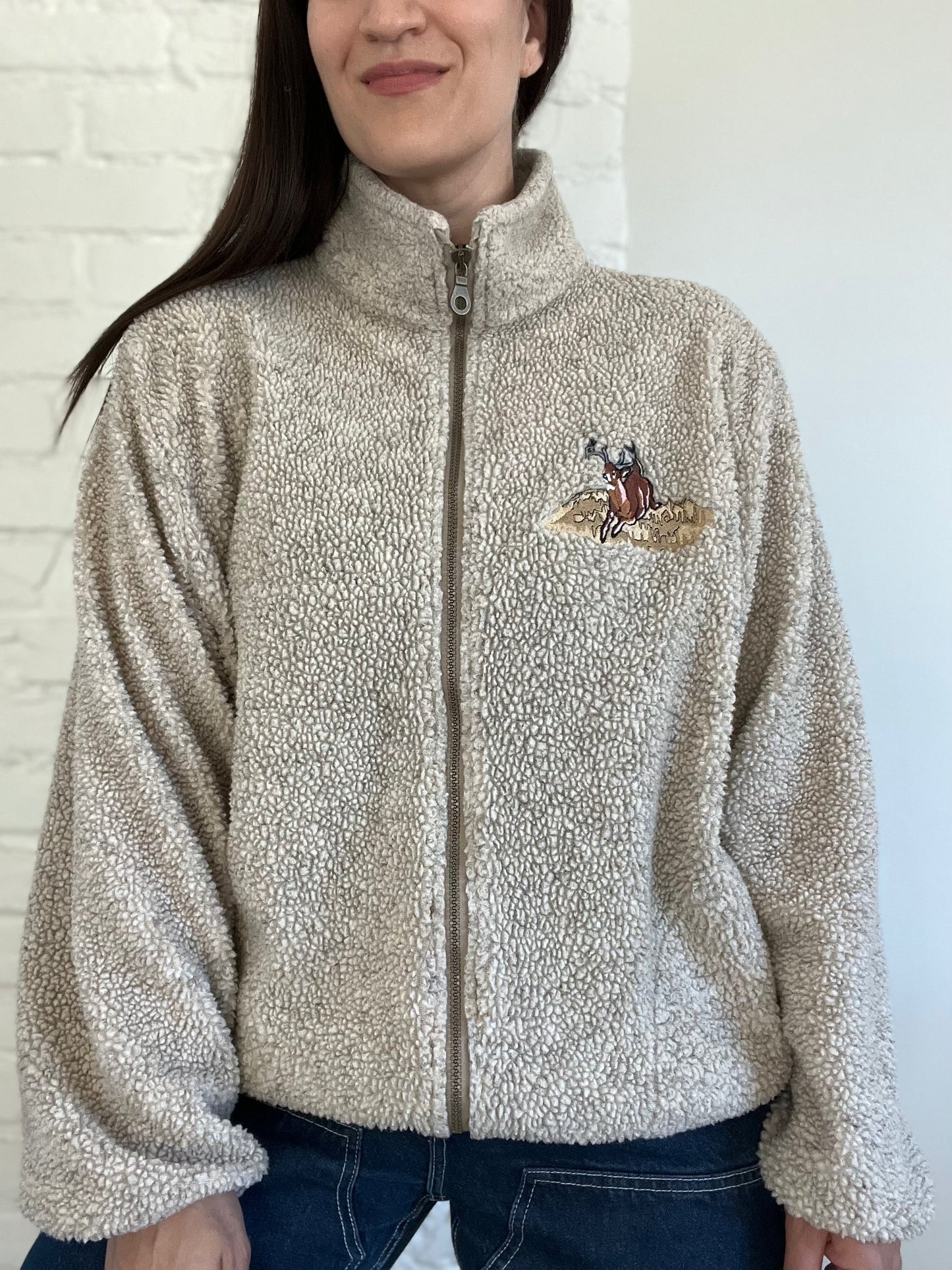 Moose Sherpa Zip Up - Size XL