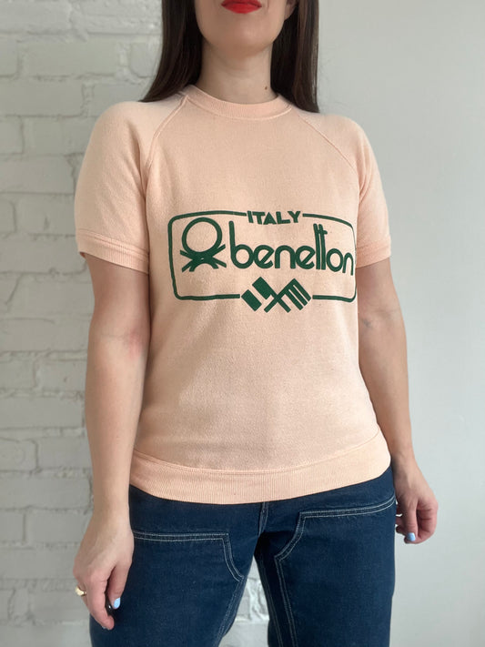 Vintage Benetton Italy Sporty Top - M