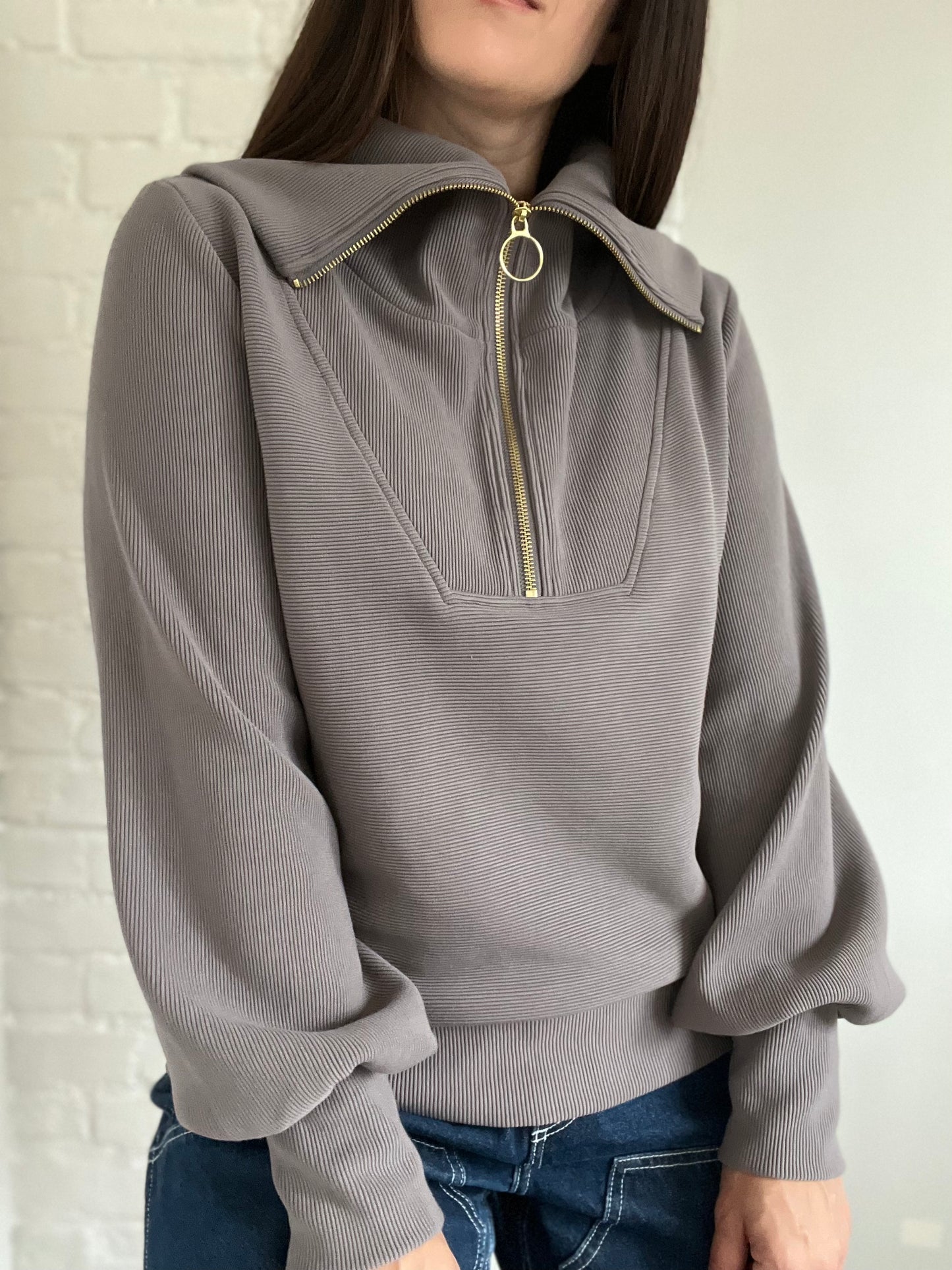 Varley Half Zip Sweater - Size S