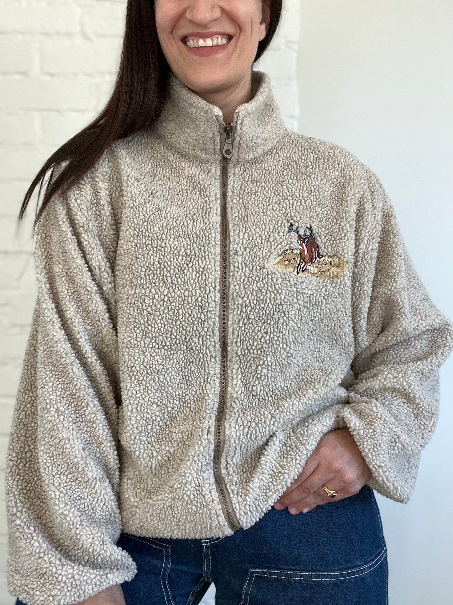 Moose Sherpa Zip Up - Size XL
