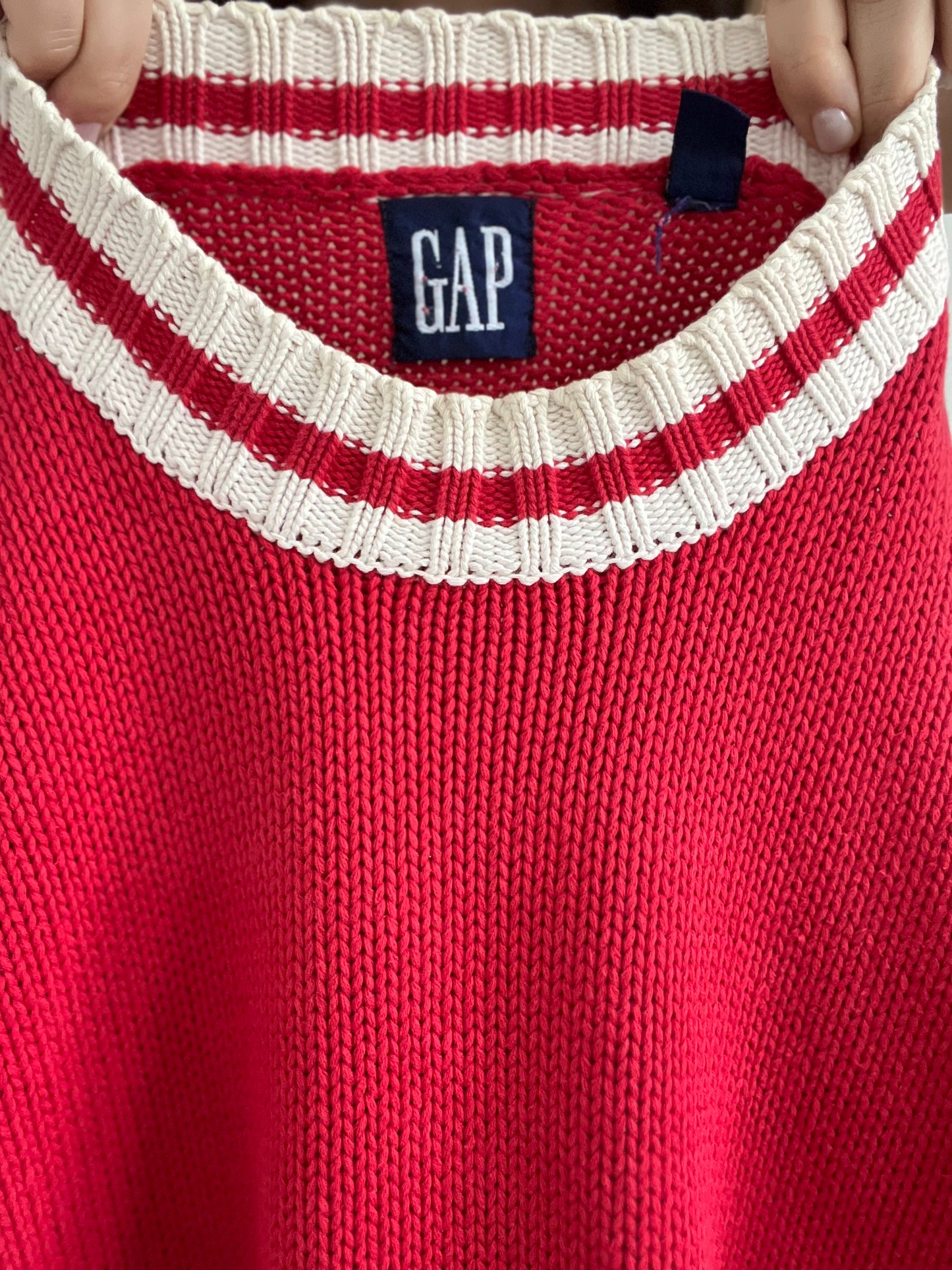 Vintage Rugby Gap Sweater - L