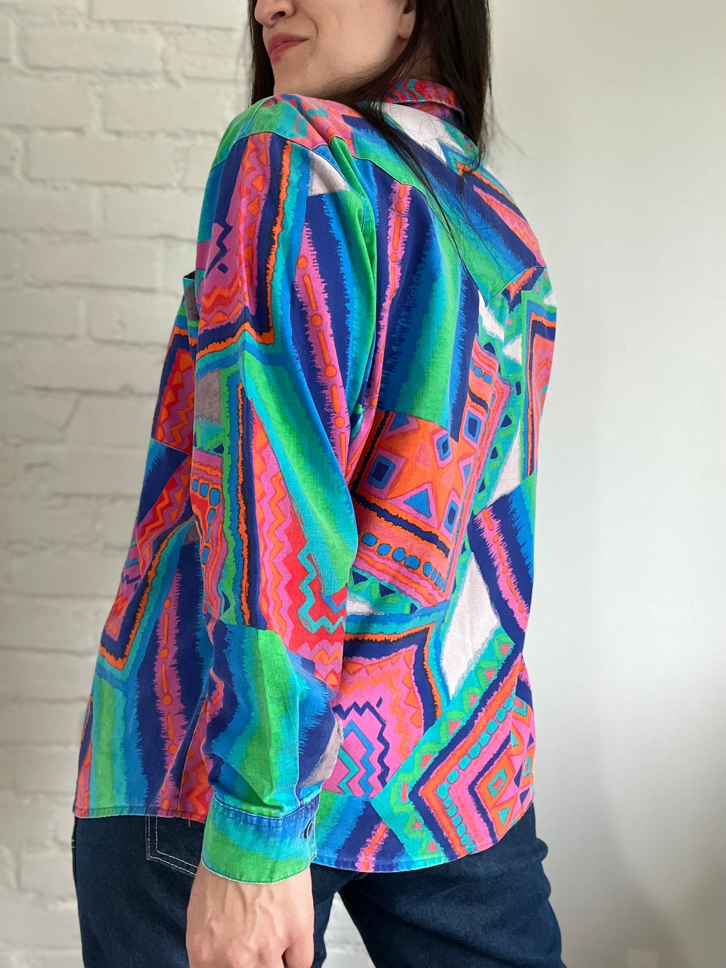 Southwestern Wrangler Shirt - Size M/L