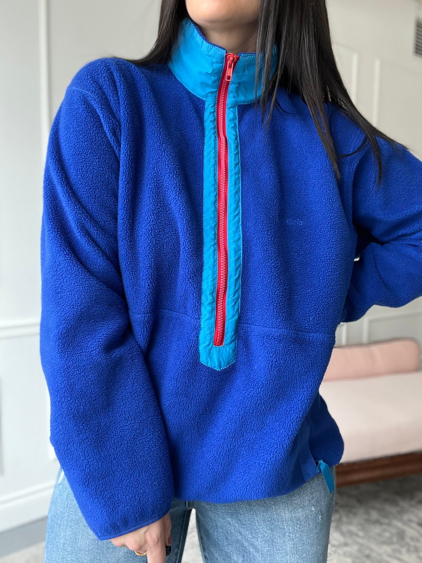 90s Patagonia Fleece Pullover - Size XL