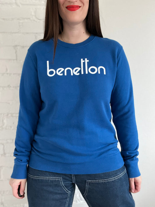Royal Blue Benetton Sweater - M