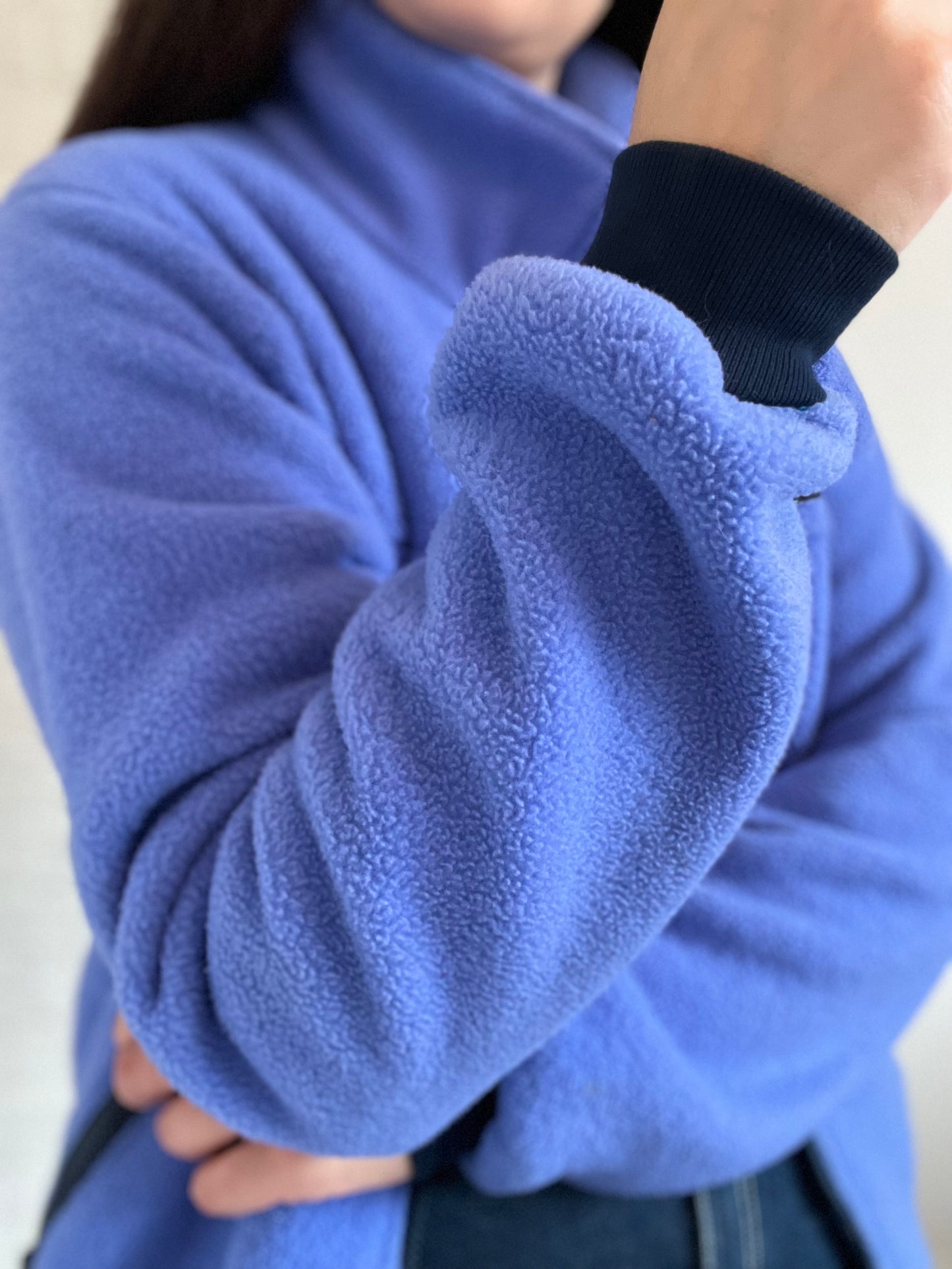 Purple Patagonia Fleece Zip Up - Size L