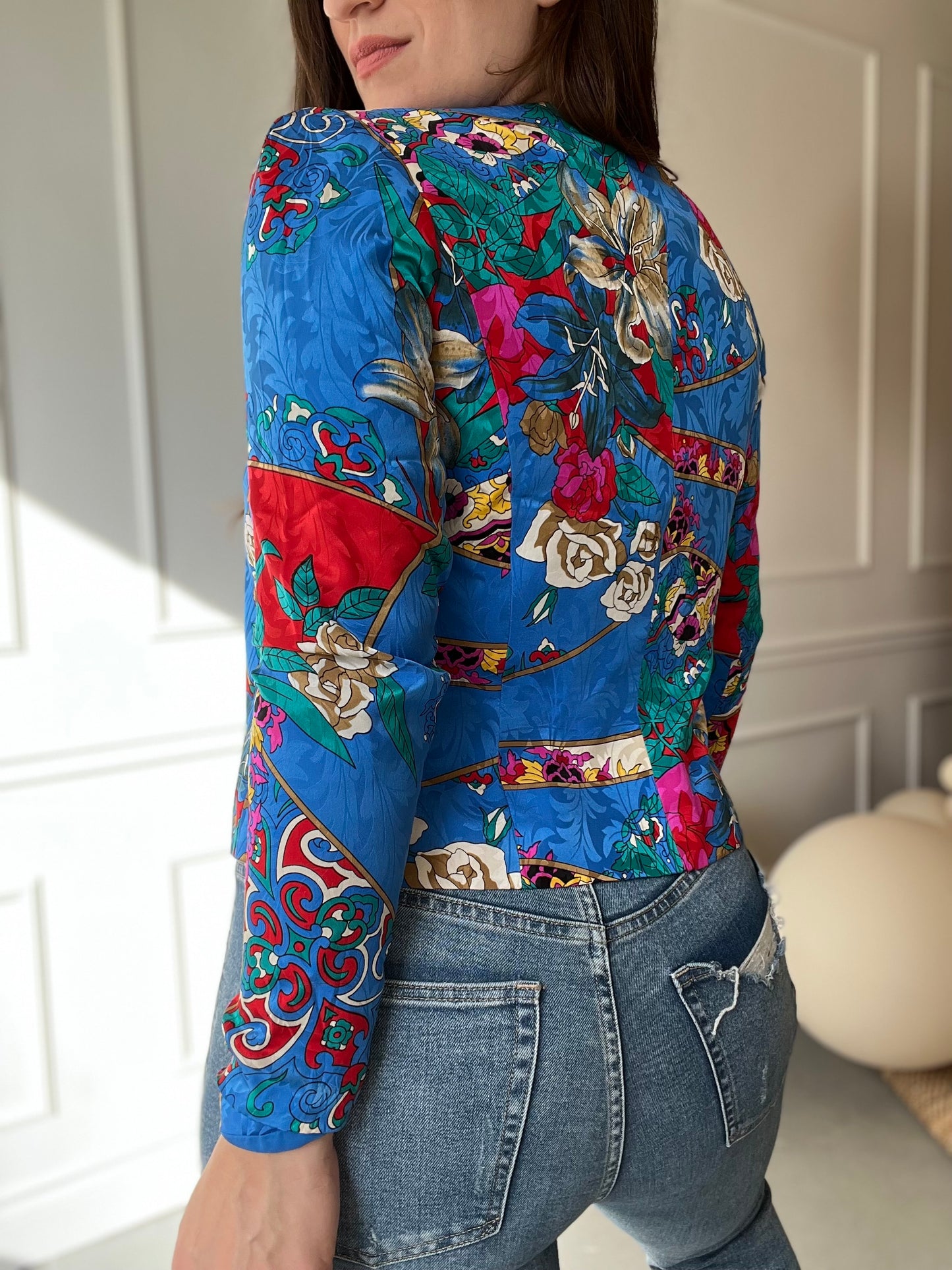 Anne Crimmins for Umi Collections Silk Top - Size 4