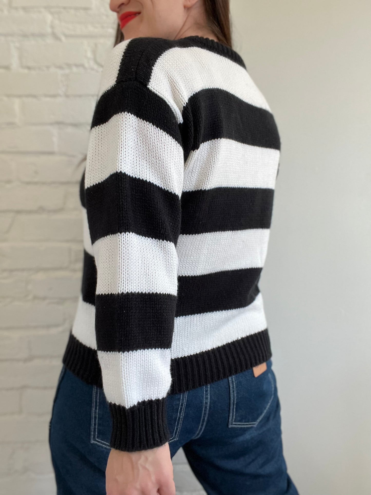 Picasso Inspired Knit Sweater - S/M