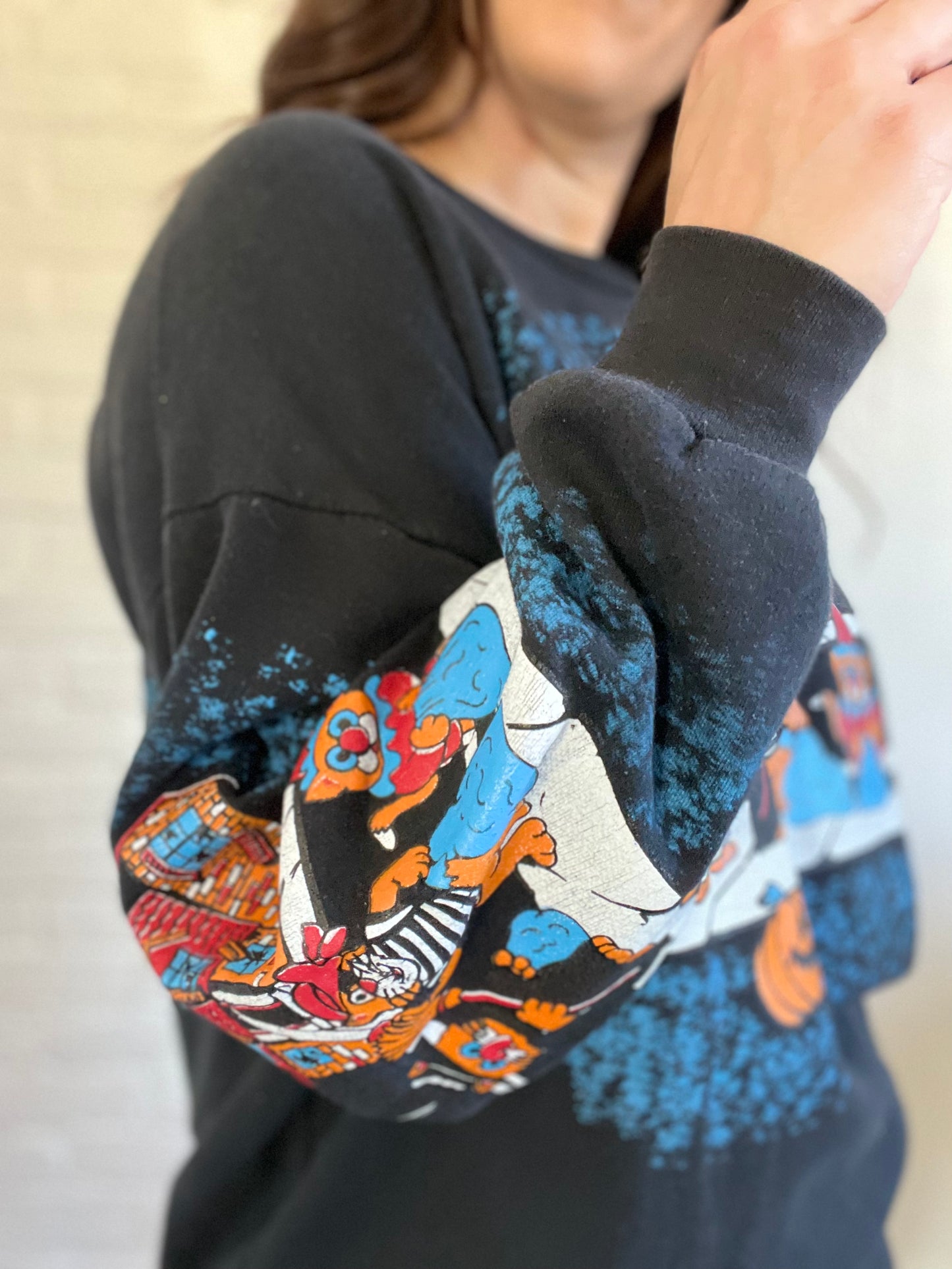 Cats Halloween Sweater - Size XL