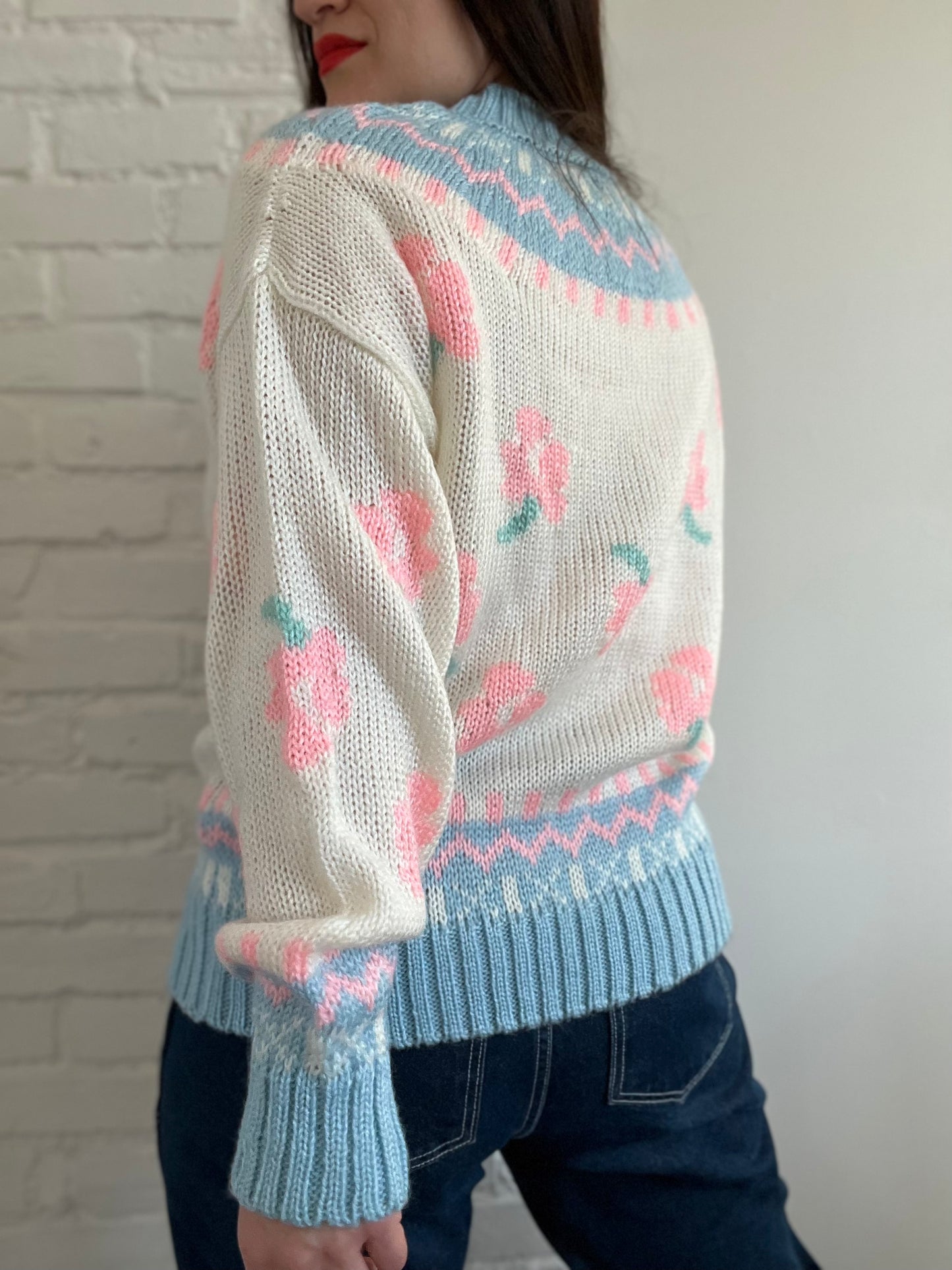 Après-Ski Cotton Candy Knit - L