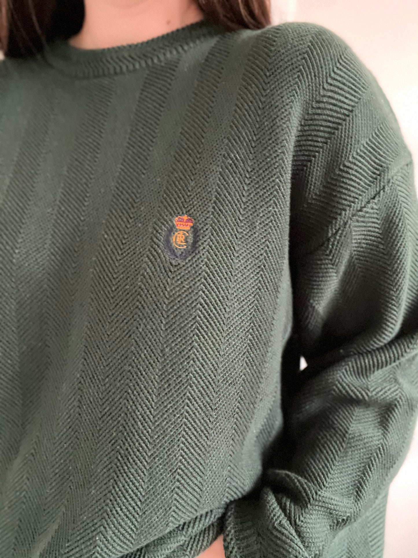 Ralph Lauren Chevron Classic Sweater - L