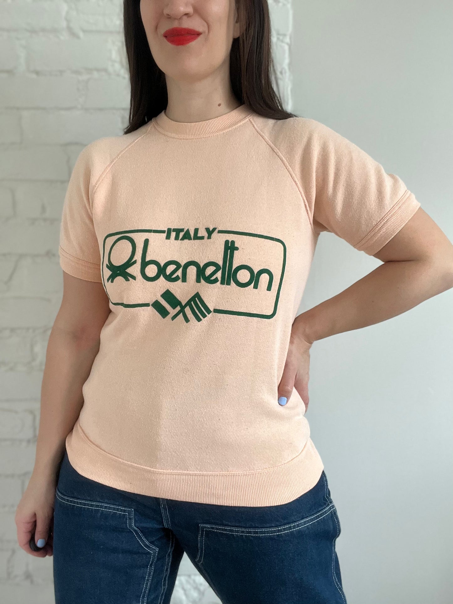 Vintage Benetton Italy Sporty Top - M