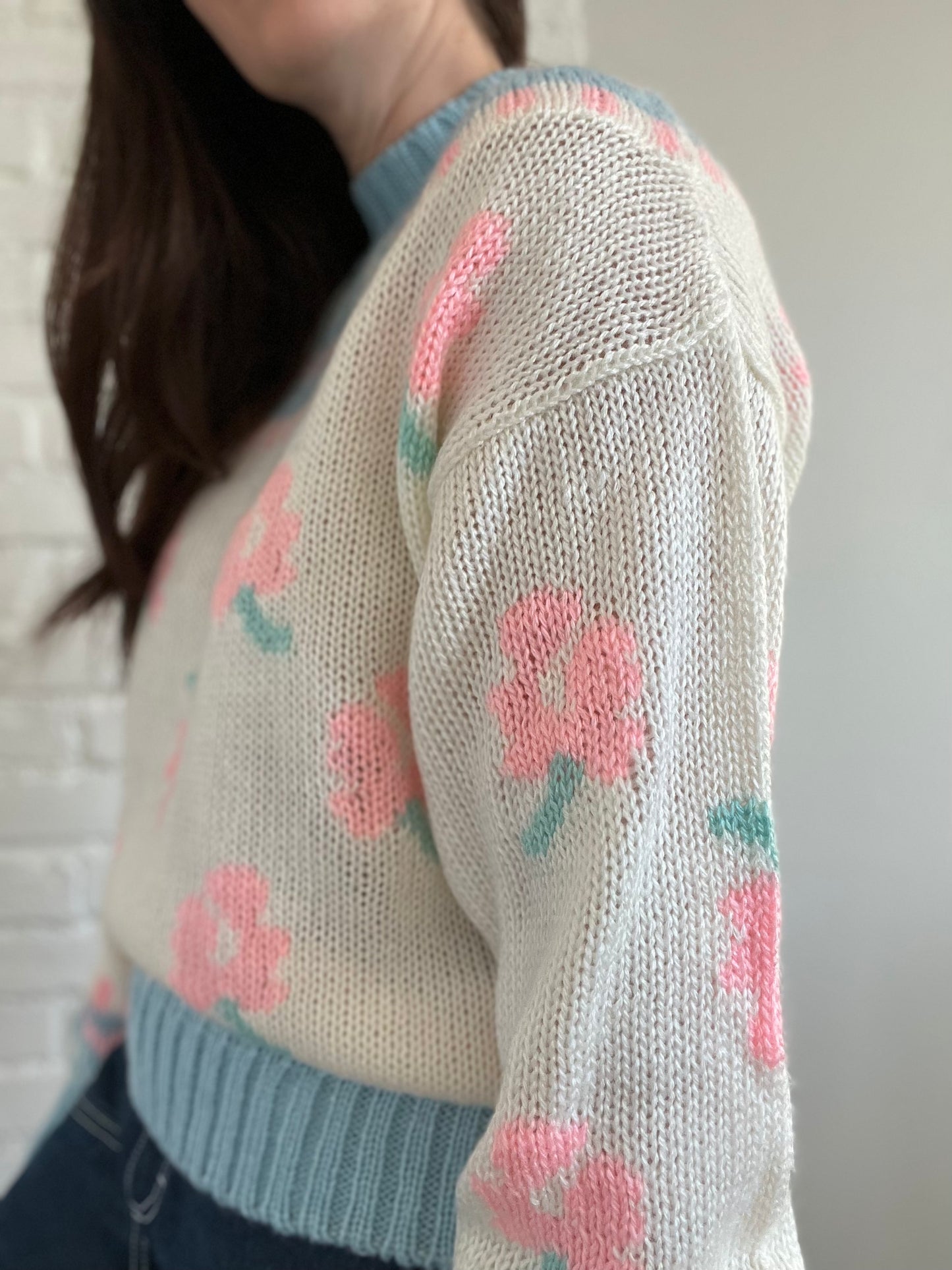 Après-Ski Cotton Candy Knit - L