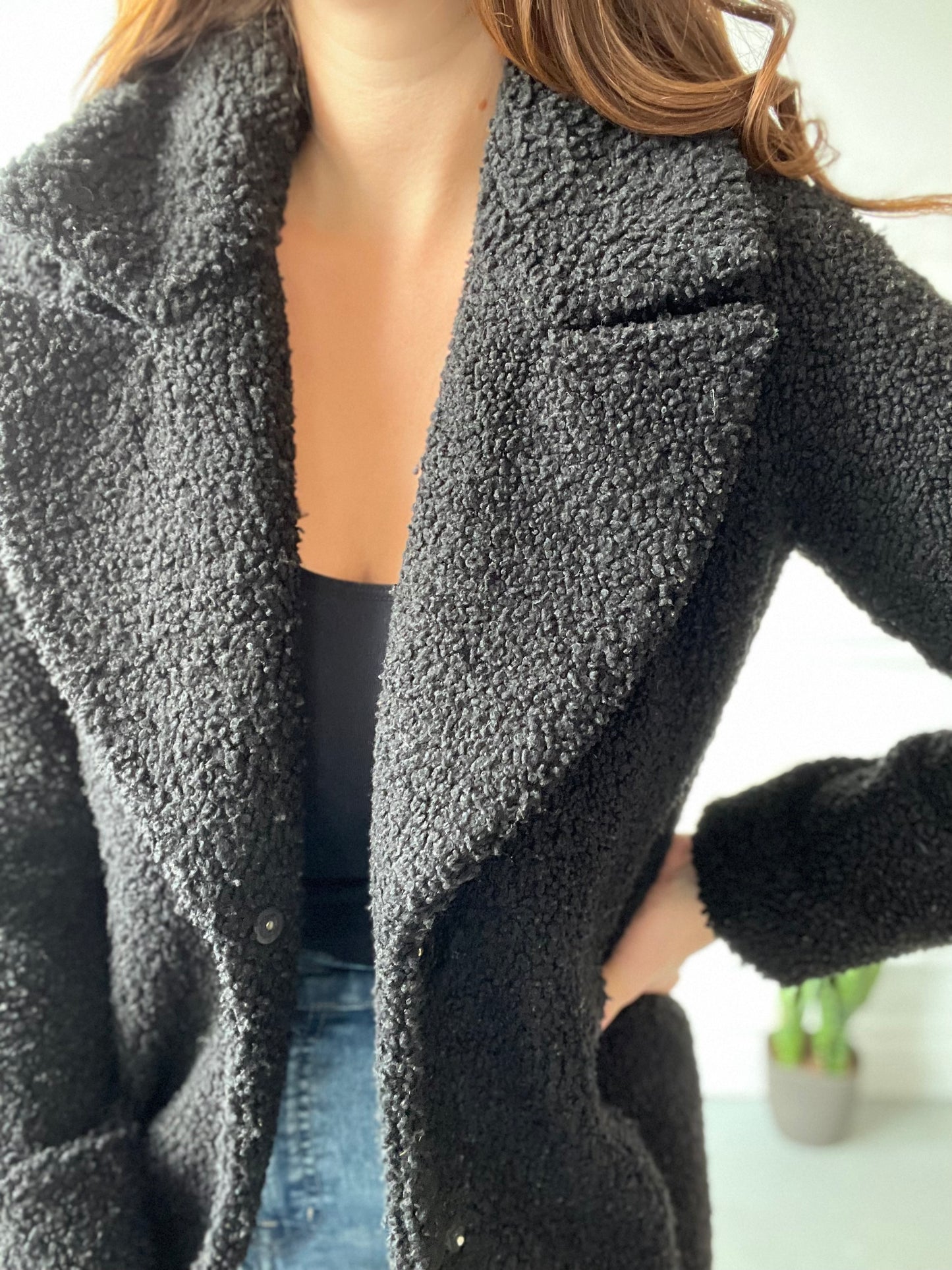 Cozy Teddy Car Coat - Size XS/S