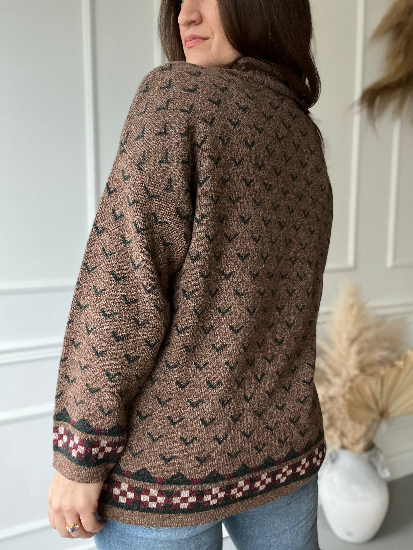 Dad Loon Knit Sweater - Size XL